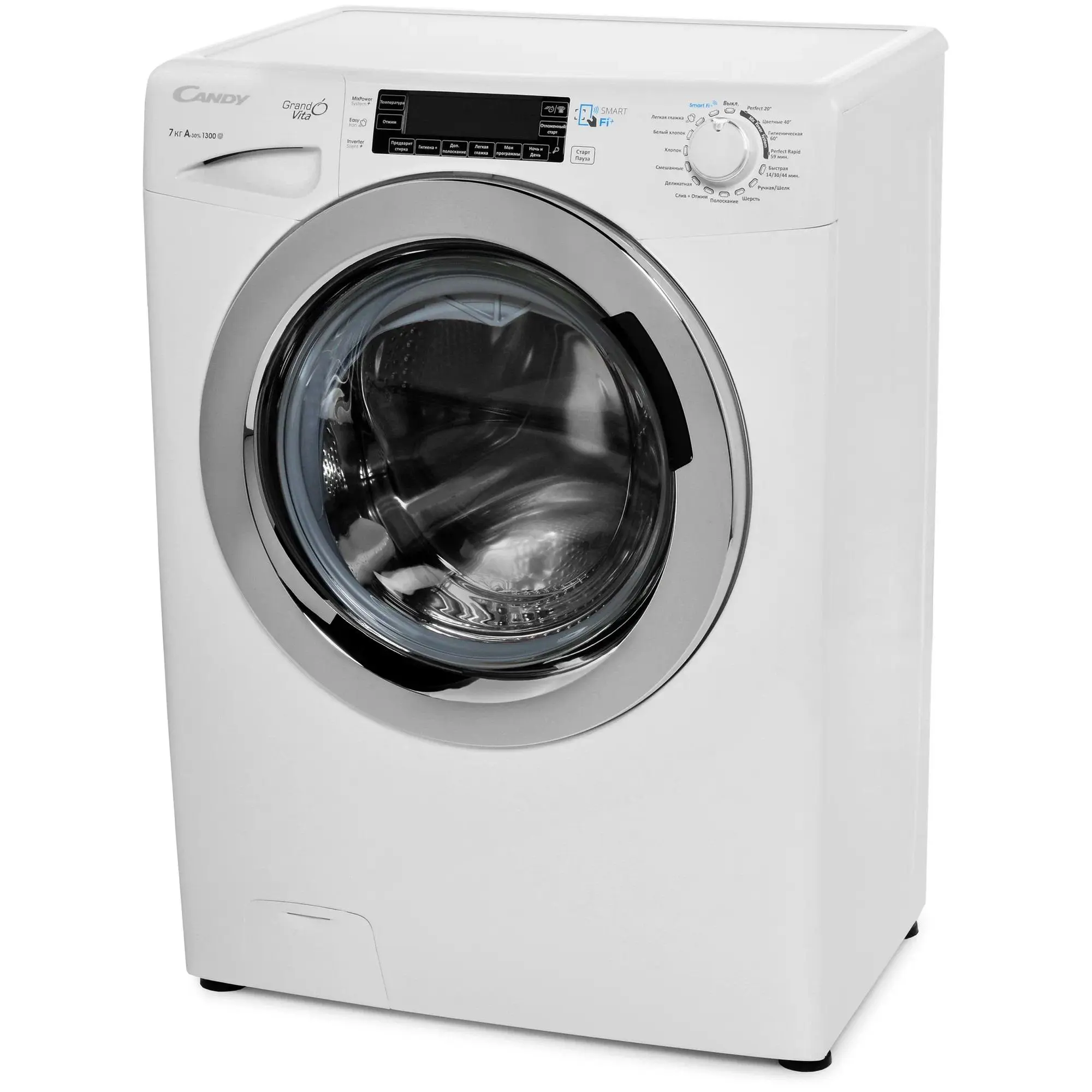 Изображение товара Стиральная машина Candy Gvf4 137 lwhc/2-07 60x85x34 см 7 кг цвет белый