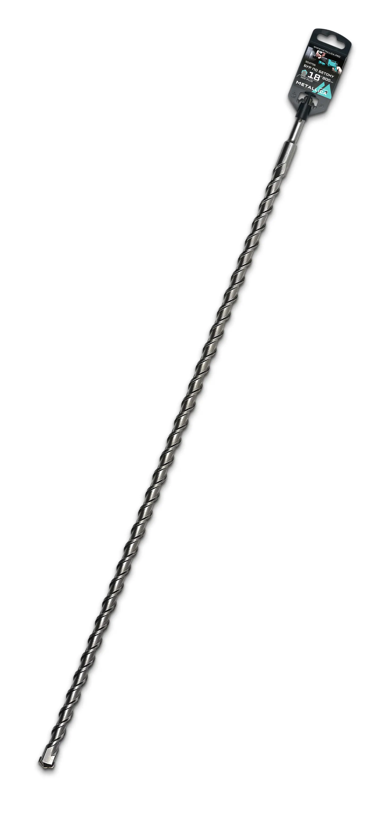 Изображение товара Бур по бетону SDS Plus Metallica 904756 18x800 мм