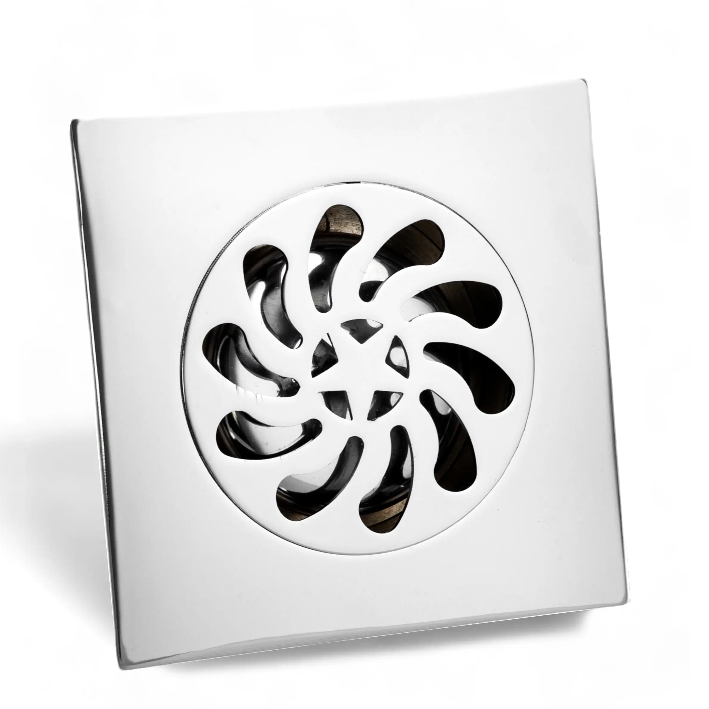 Изображение товара Душевой трап из нержавеющей стали Miamark MD-1099 15x15 см гидрозатвор компактный