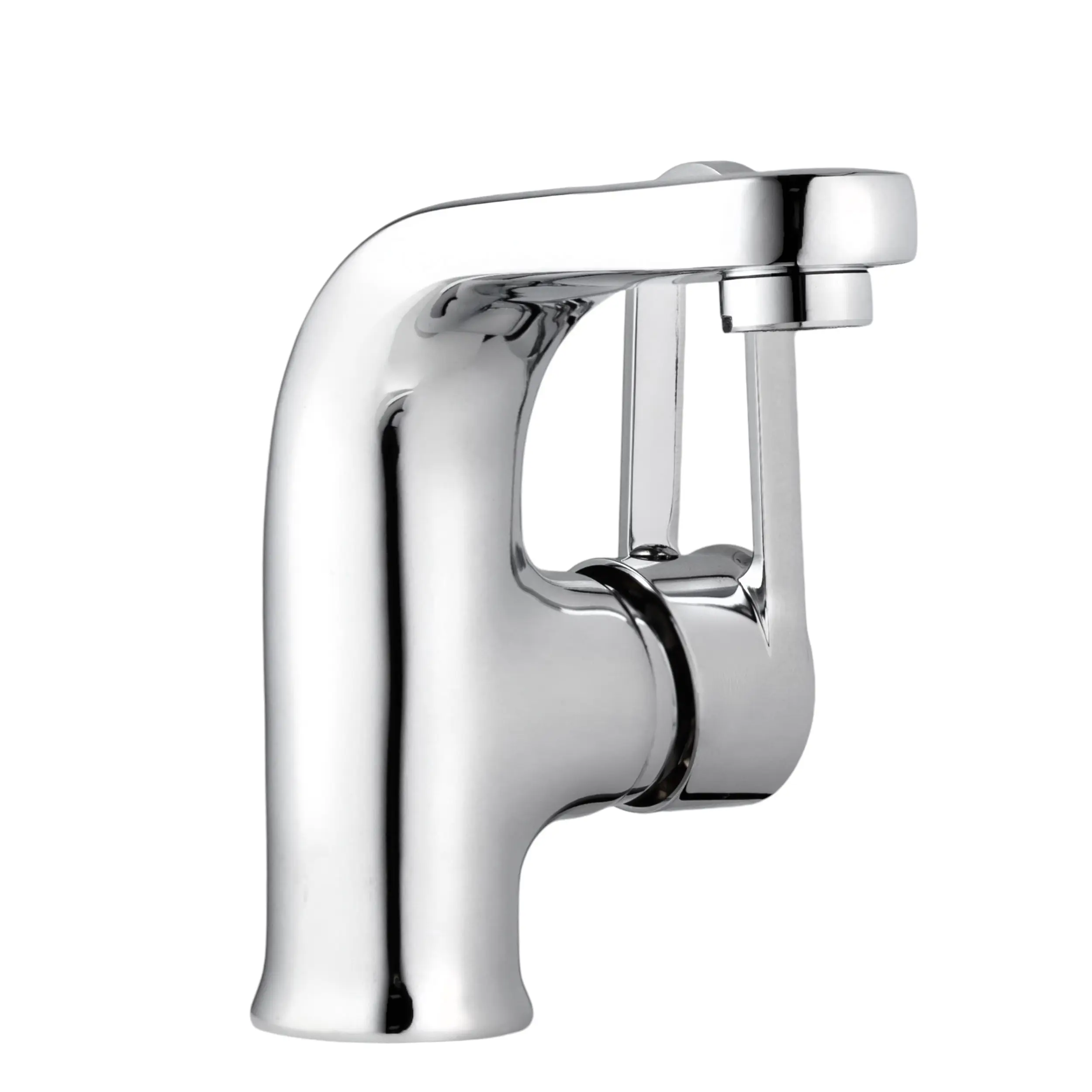 Изображение товара Смеситель для раковины Potato P1018 двухвентильный с широким изливом цвет хром