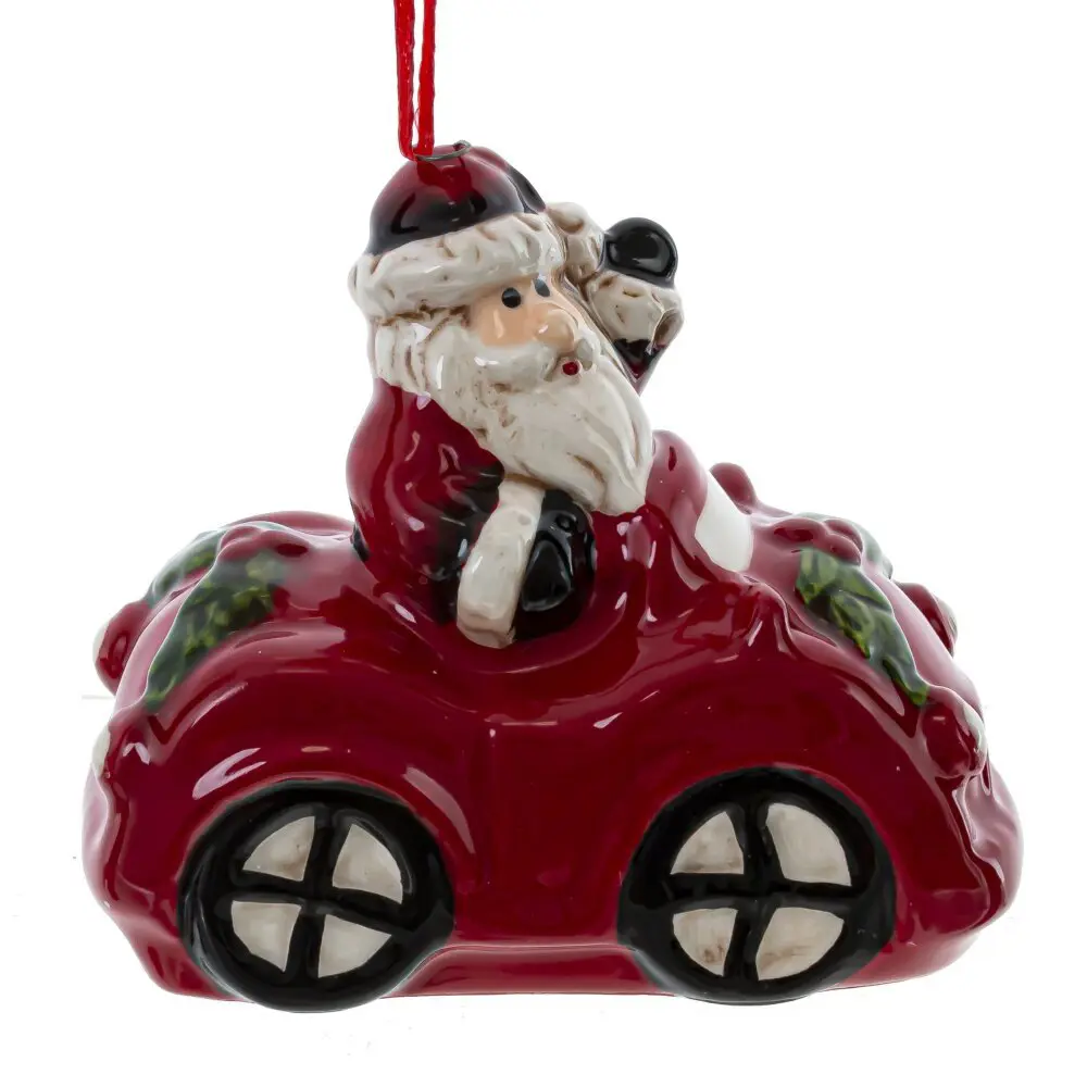 Изображение товара Елочная игрушка 811718 6.5 см x 4 см красный