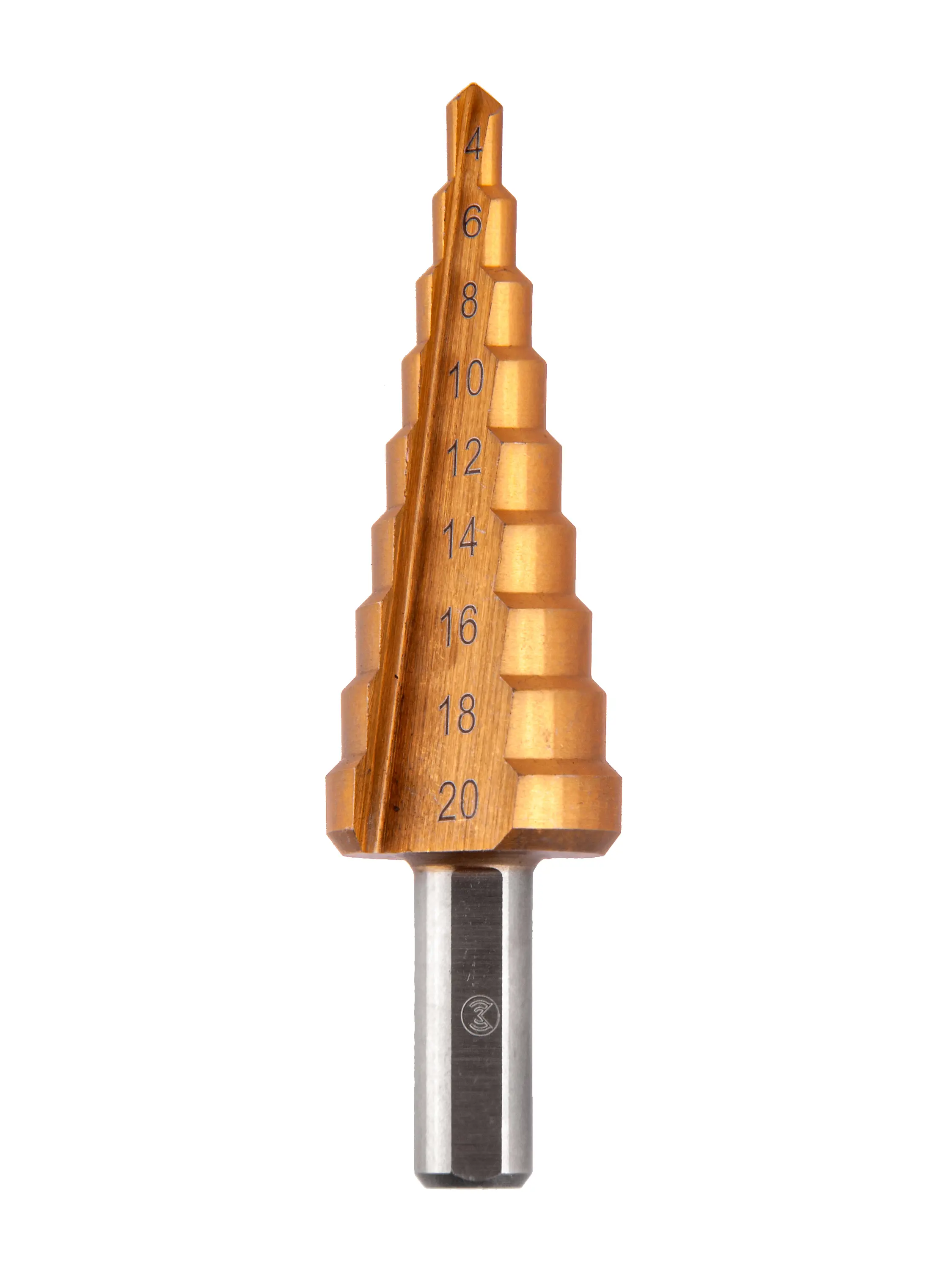 Изображение товара Сверло ступенчатое по металлу HSS Monogram Basic 100-944, 4-20 мм