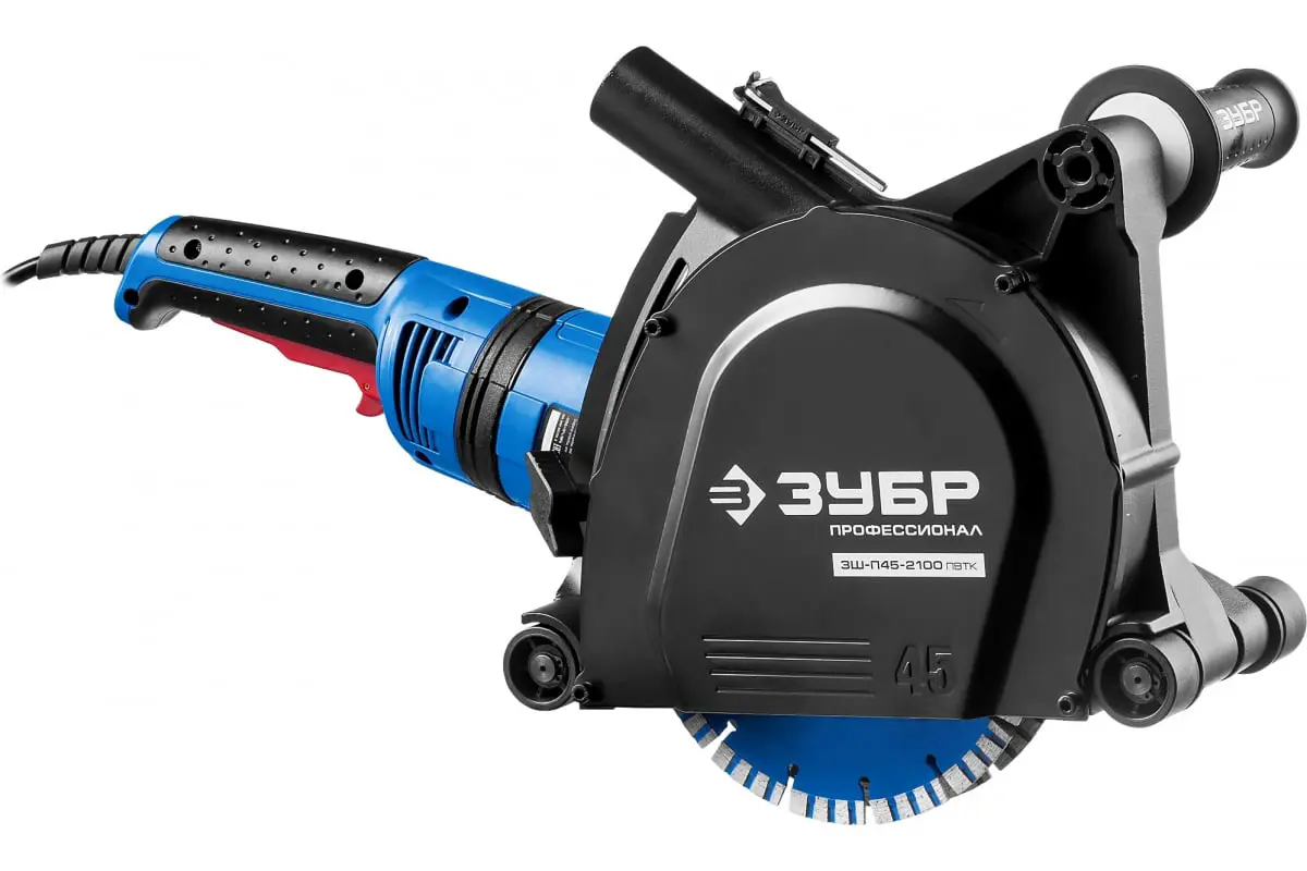 Изображение товара Штроборез сетевой Зубр 2100 Вт, модель 00-00009004