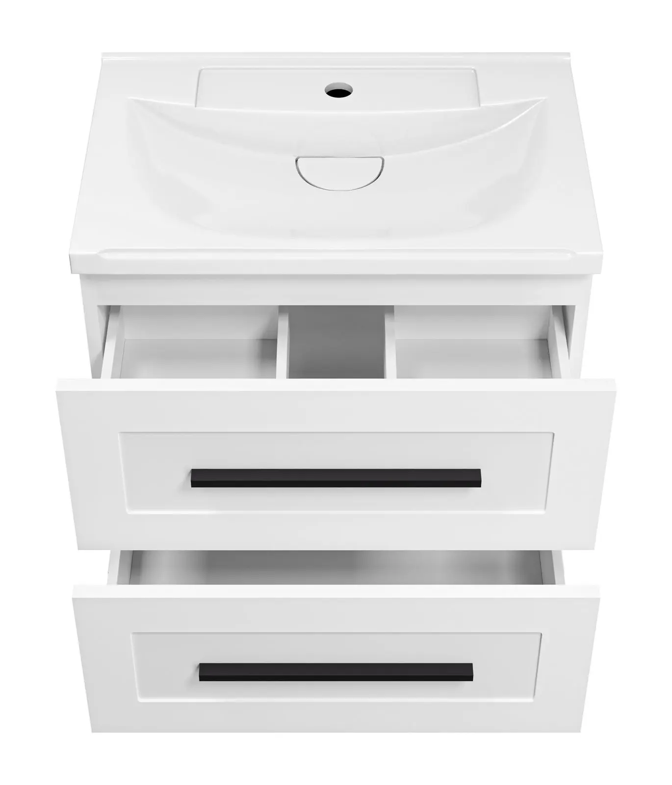 Изображение товара Тумба с раковиной в ванную Misty Модерн 60 подвесная