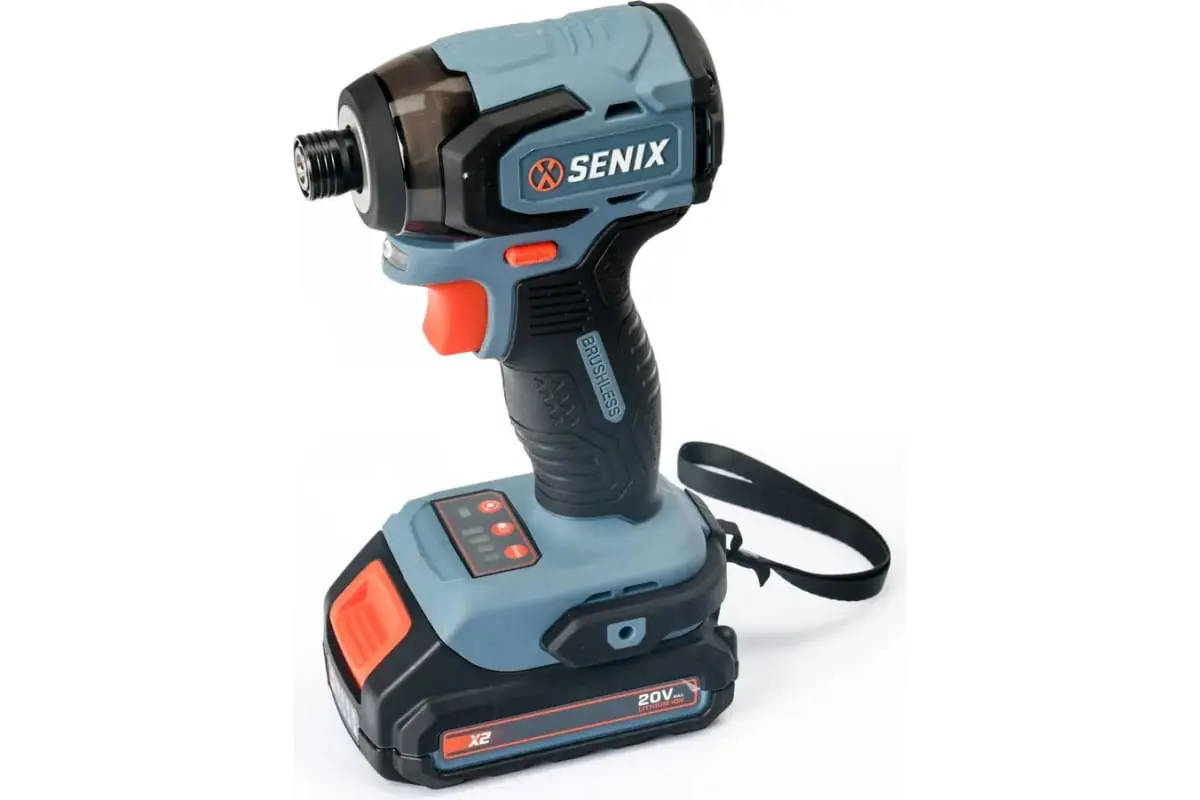 Изображение товара Винтоверт ударный аккумуляторный бесщёточный Senix PDIX2-M2-EU, 20 В Li-Ion 180 Нм, без АКБ и ЗУ