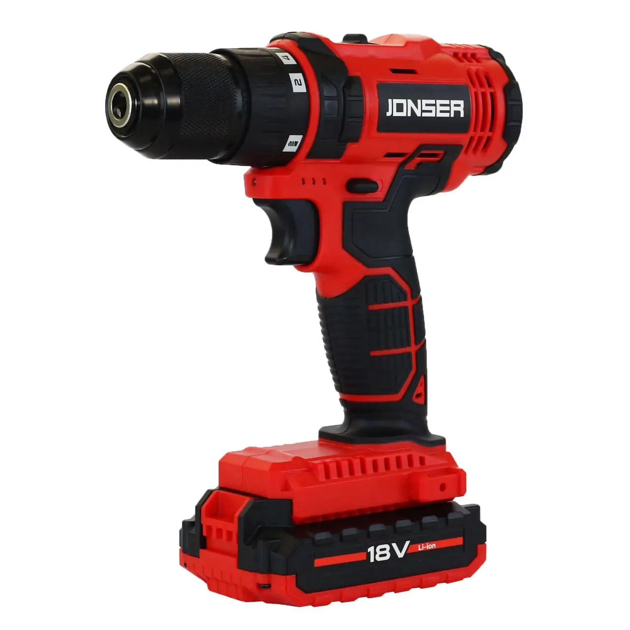 Изображение товара Аккумуляторная дрель-шуруповерт JONSER JAD-18PRO 24 В литий-ионный ударный