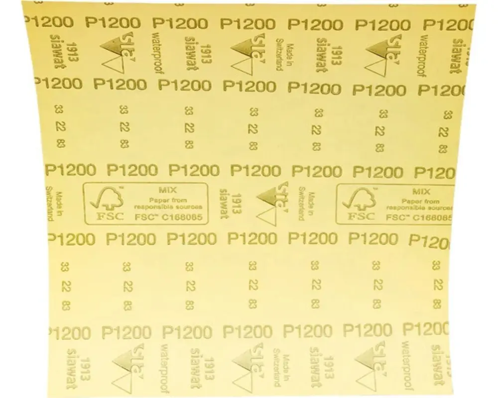 Изображение товара Лист шлифовальный водостойкий Abraform Kingsize AF-KS10-P1200 P1200 280x230 мм, 10 шт