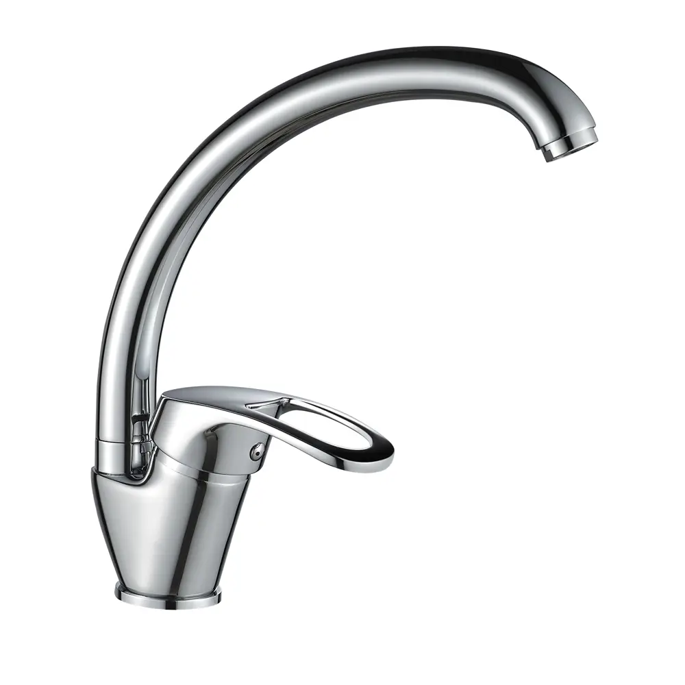 Изображение товара Смеситель для кухни Wesnaart KOM17-12040 поворотный излив 23.5 см цвет хром