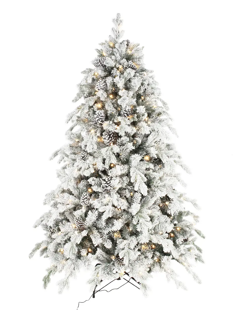 Изображение товара Ель новогодняя искусственная Beatrees 1050327Л Crystal queen заснеженная 270 см