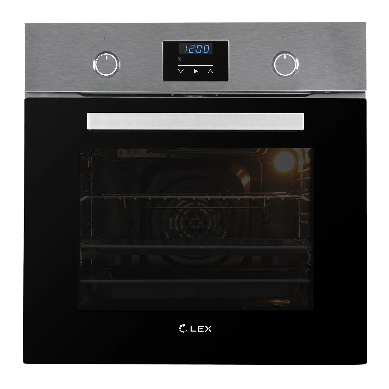 Изображение товара Электрический встраиваемый духовой шкаф Lex LEX EDP 093 IX NEW 60x59.50x53 см цвет черный