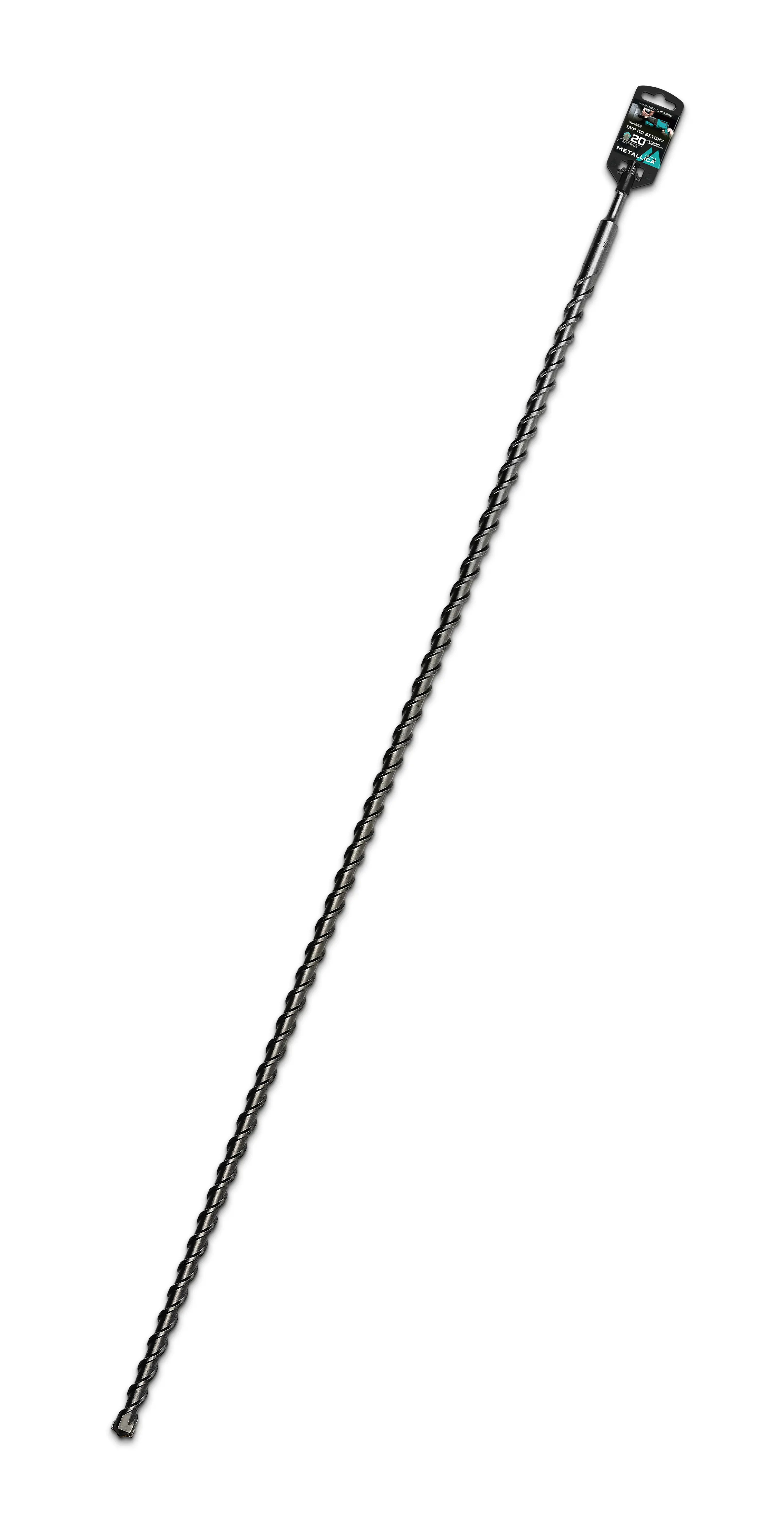 Изображение товара Бур по бетону SDS-plus METALLICA 20x1200 мм для перфоратора