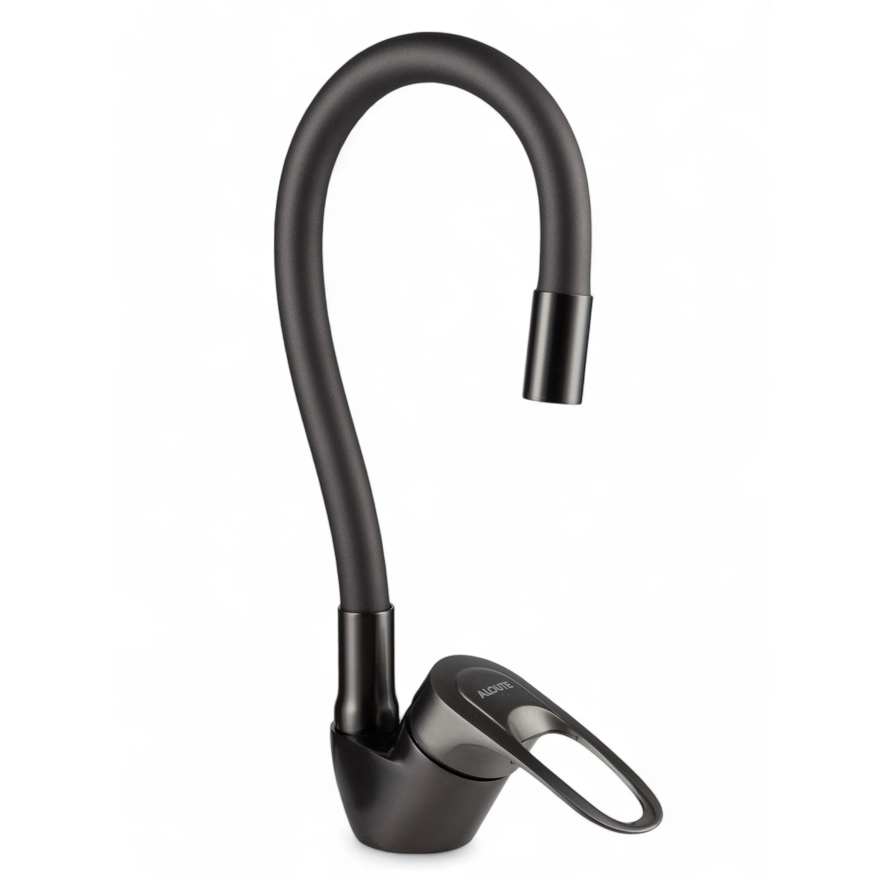 Изображение товара Смеситель для кухни Aloute гибкий излив 15 см цвет коричневый