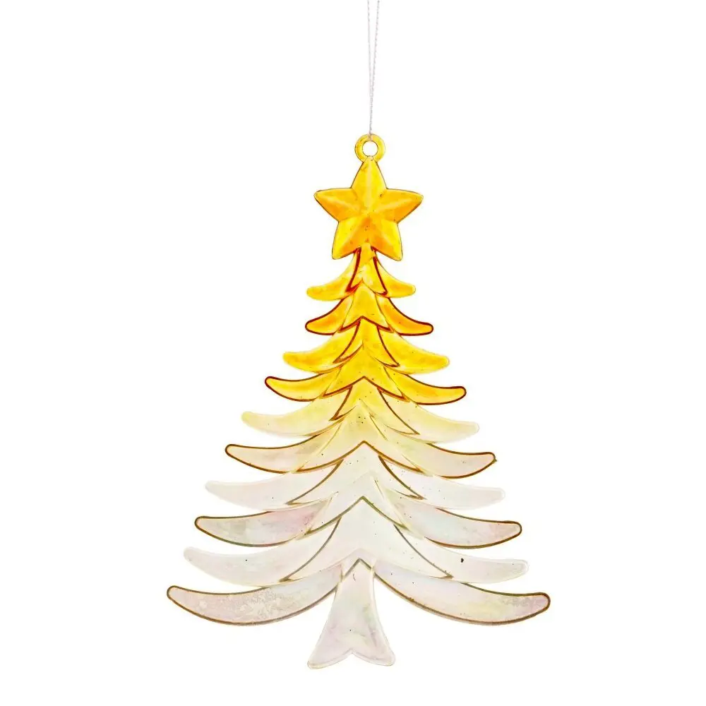 Изображение товара Елочная игрушка 808027 13.5 см x 0.7 см жёлтый/золотой