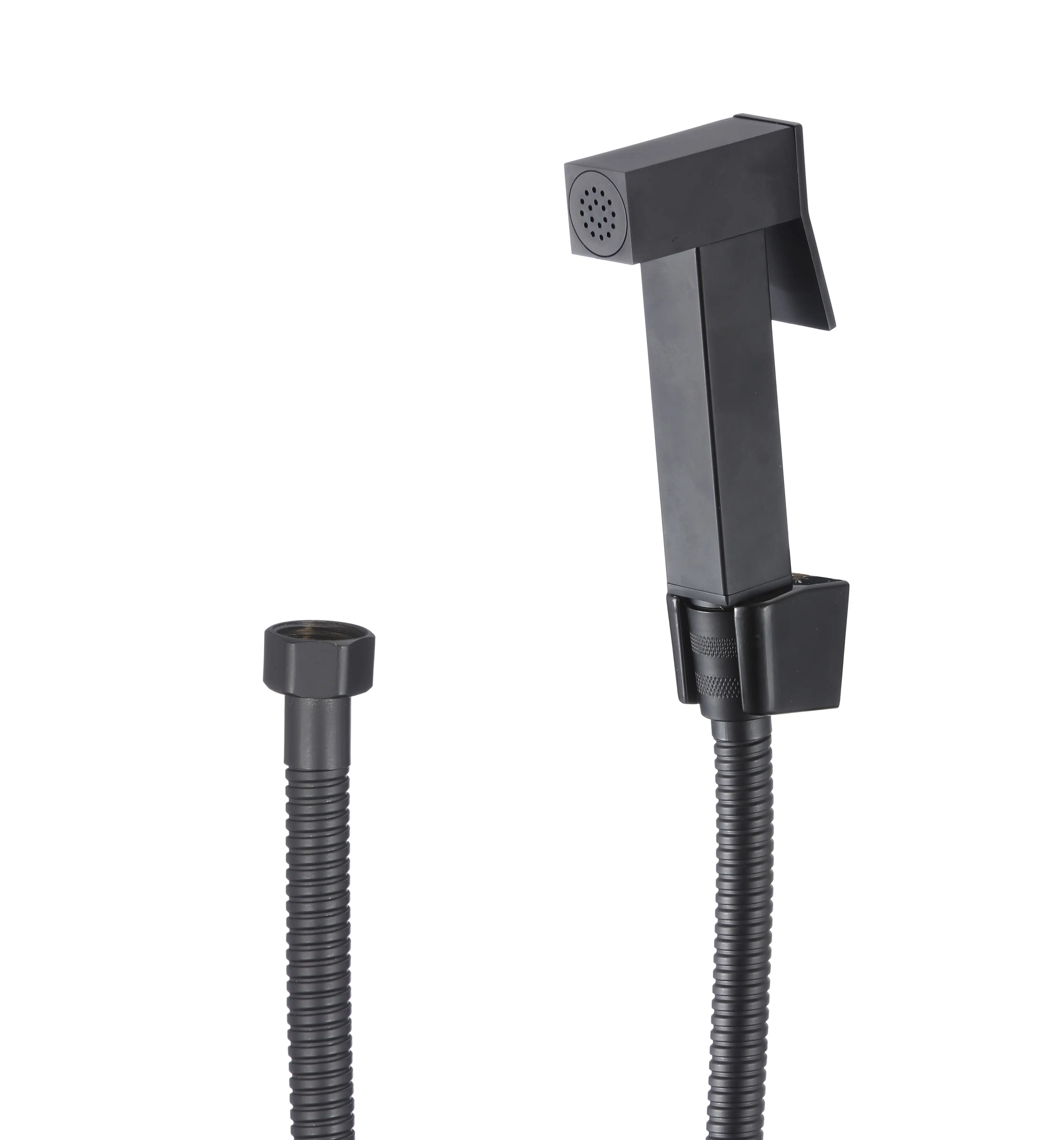 Изображение товара Гигиенический набор D-lin D61044-A лейка, шланг, держатель цвет черный