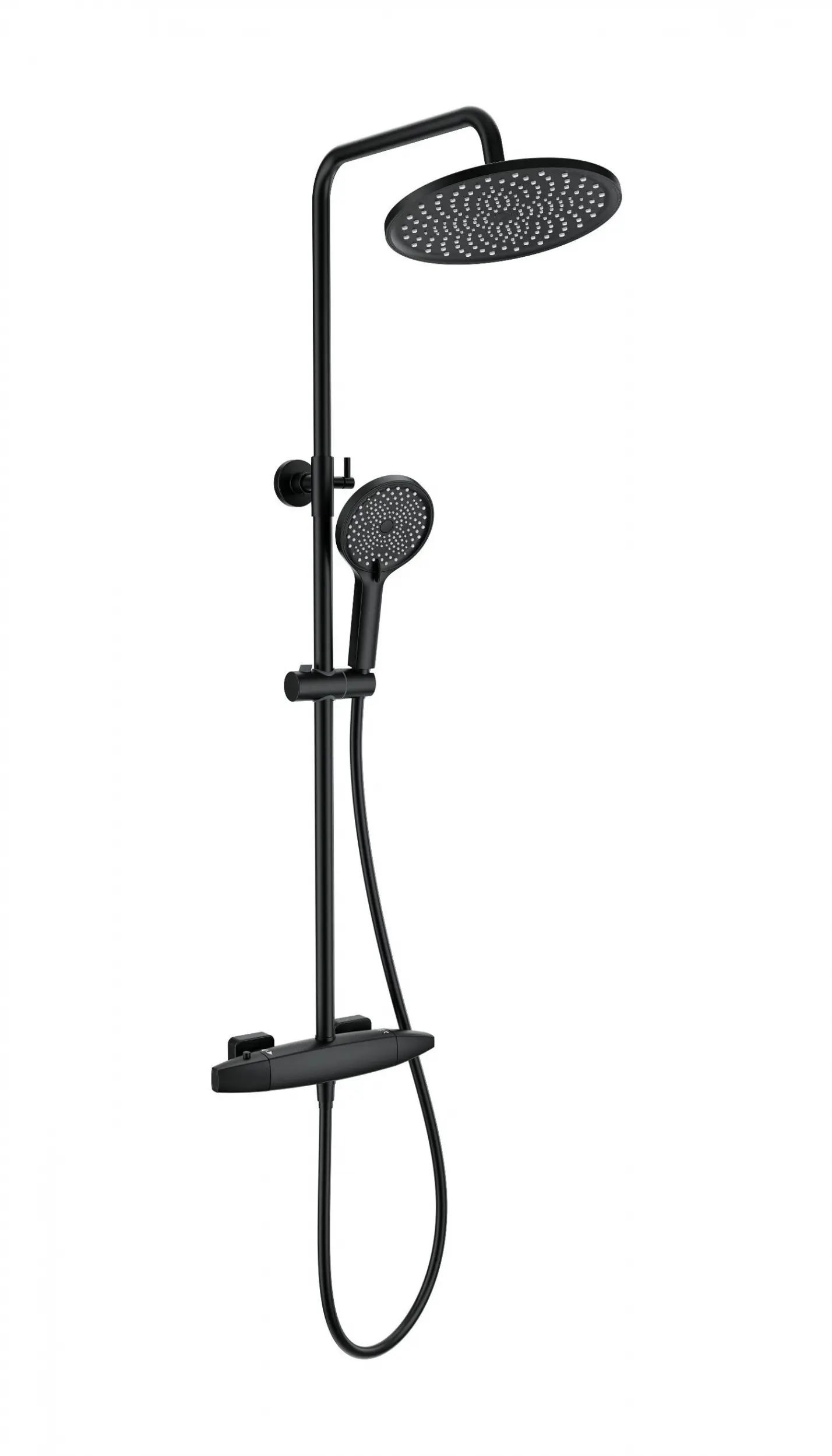 Изображение товара Душевая система Wonzon & woghand WW-B3035-A1-MB 1 режимная цвет черный матовый