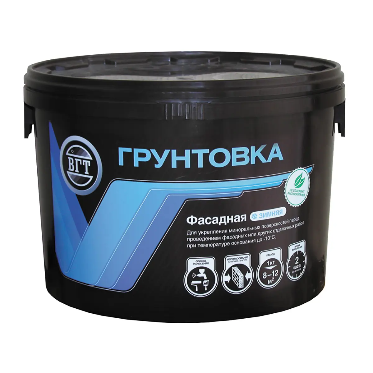 Изображение товара Грунтовка фасадная зимняя ВГТ ВД-АК-0301 цвет бежевый 10кг