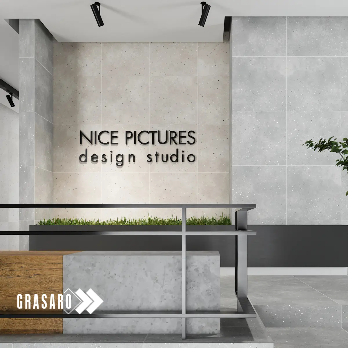 Изображение товара Керамогранит Grasaro Granella G-41/MR 60x60 см бежевый матовый бетон