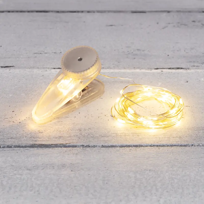 Изображение товара Электрогирлянда комнатная Neon-night 302-016 роса 3 м 30 ламп бесцветный 1 режим работы