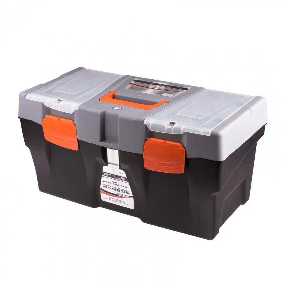 Изображение товара Ящик для инструментов Stels 90706 300x300x570 мм, полипропилен