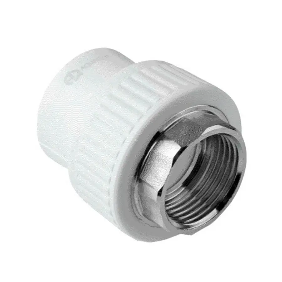 Изображение товара Муфта комбинированная Aqualink 2"x63 ВР-ВП полипропилен 03581