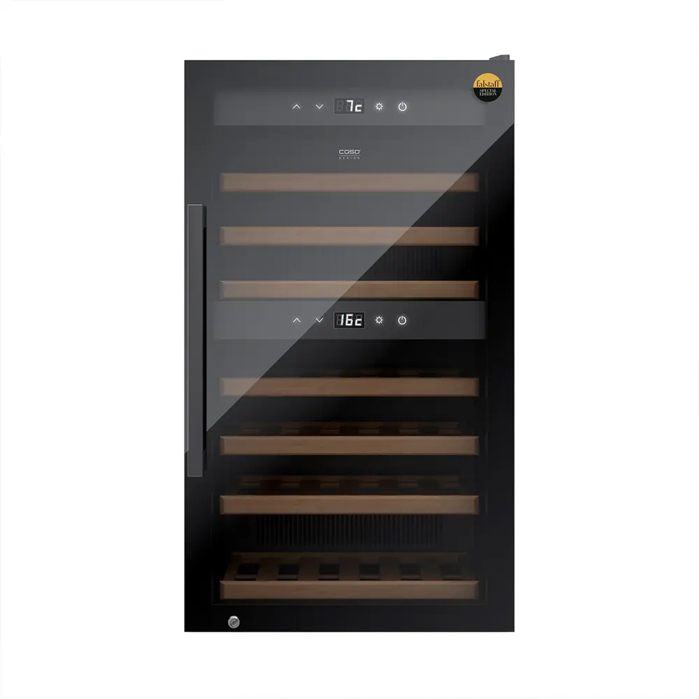 Изображение товара Винный шкаф Caso 60х108х67 см 66 бутылок цвет черный