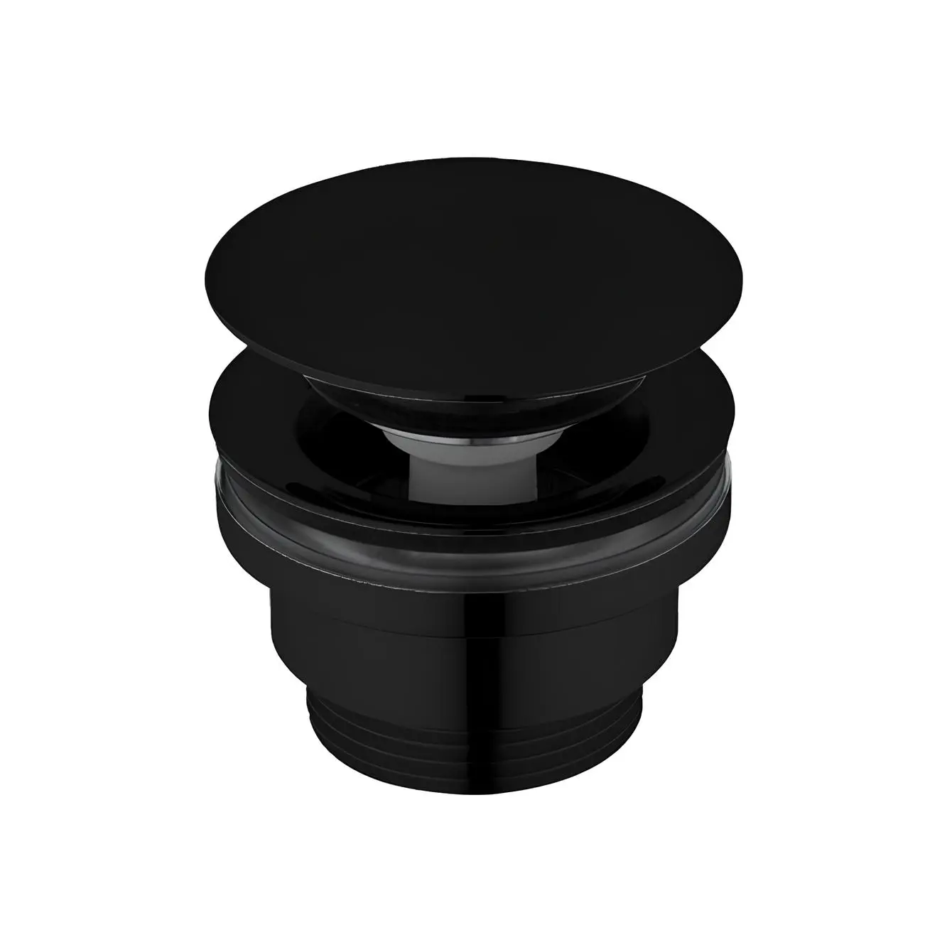 Изображение товара Донный клапан TONI ARTI TA-A706-QN012-1 черный для раковины 6 см латунь Италия