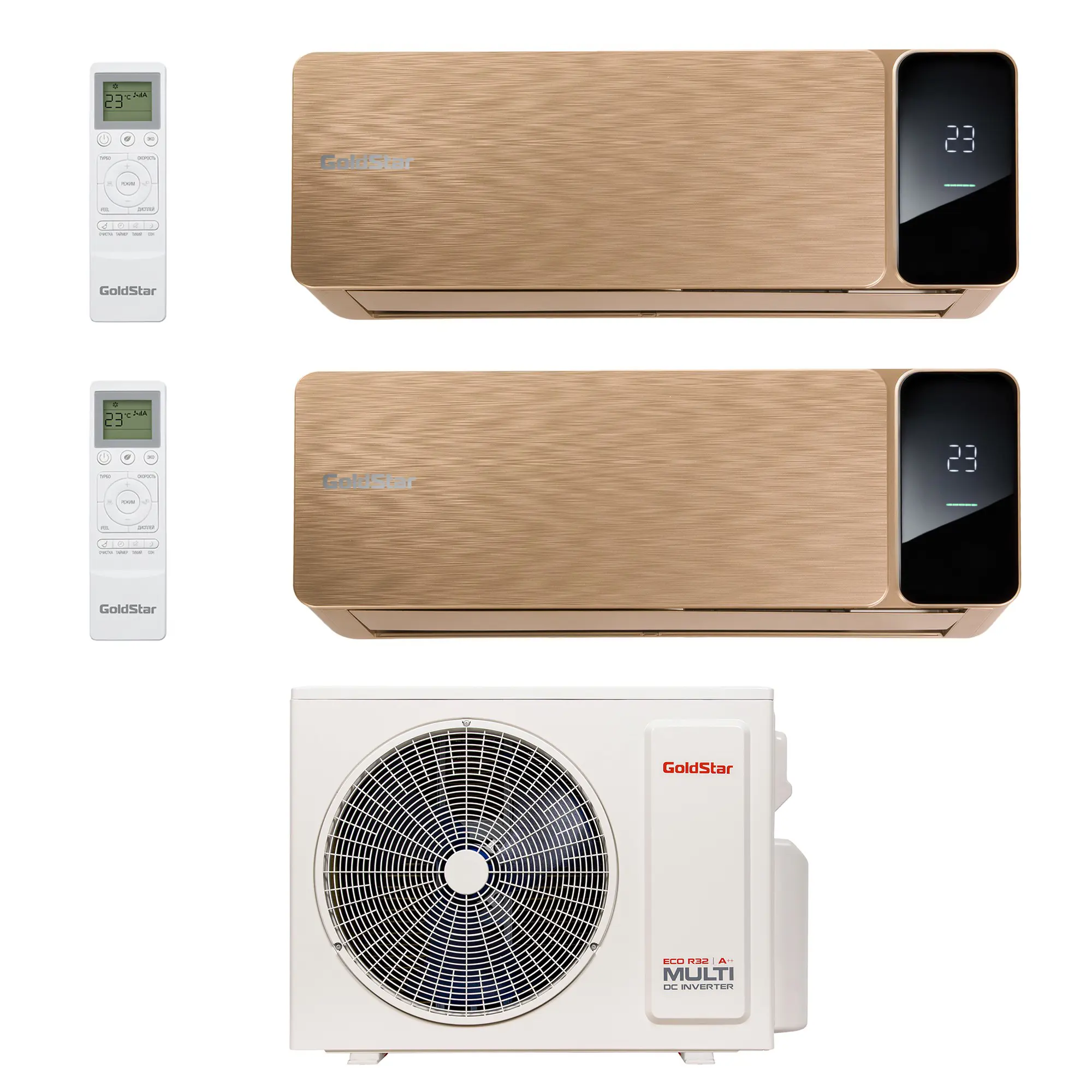 Изображение товара Мульти сплит-система инверторная Goldstar НС-1711536 18K BTU охлаждение/обогрев
