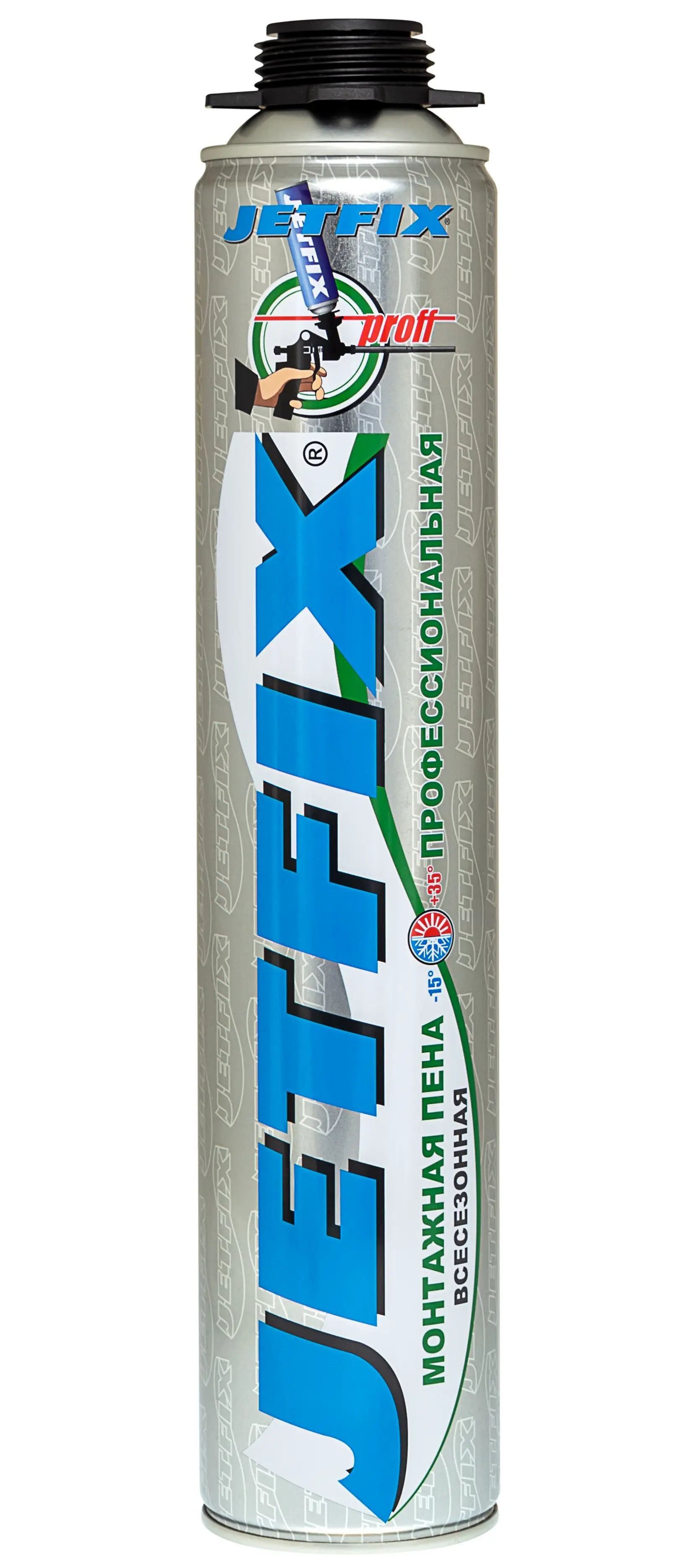 Изображение товара Пена монтажная Jetfix 10030 750 мл всесезонная шумоизоляционная