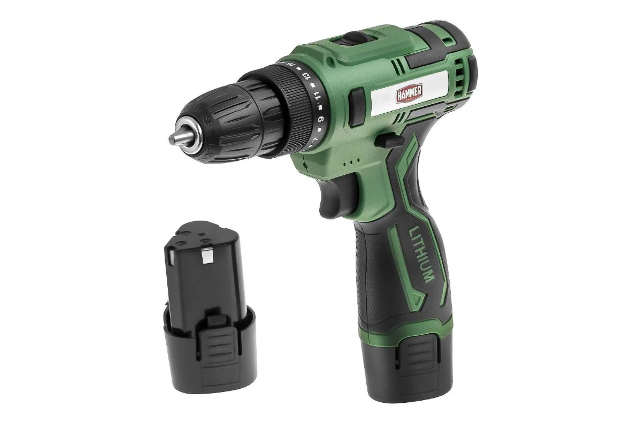 Изображение товара Аккумуляторная дрель-шуруповерт HAMMER ACD12/2С 12 В 2 аккумулятора