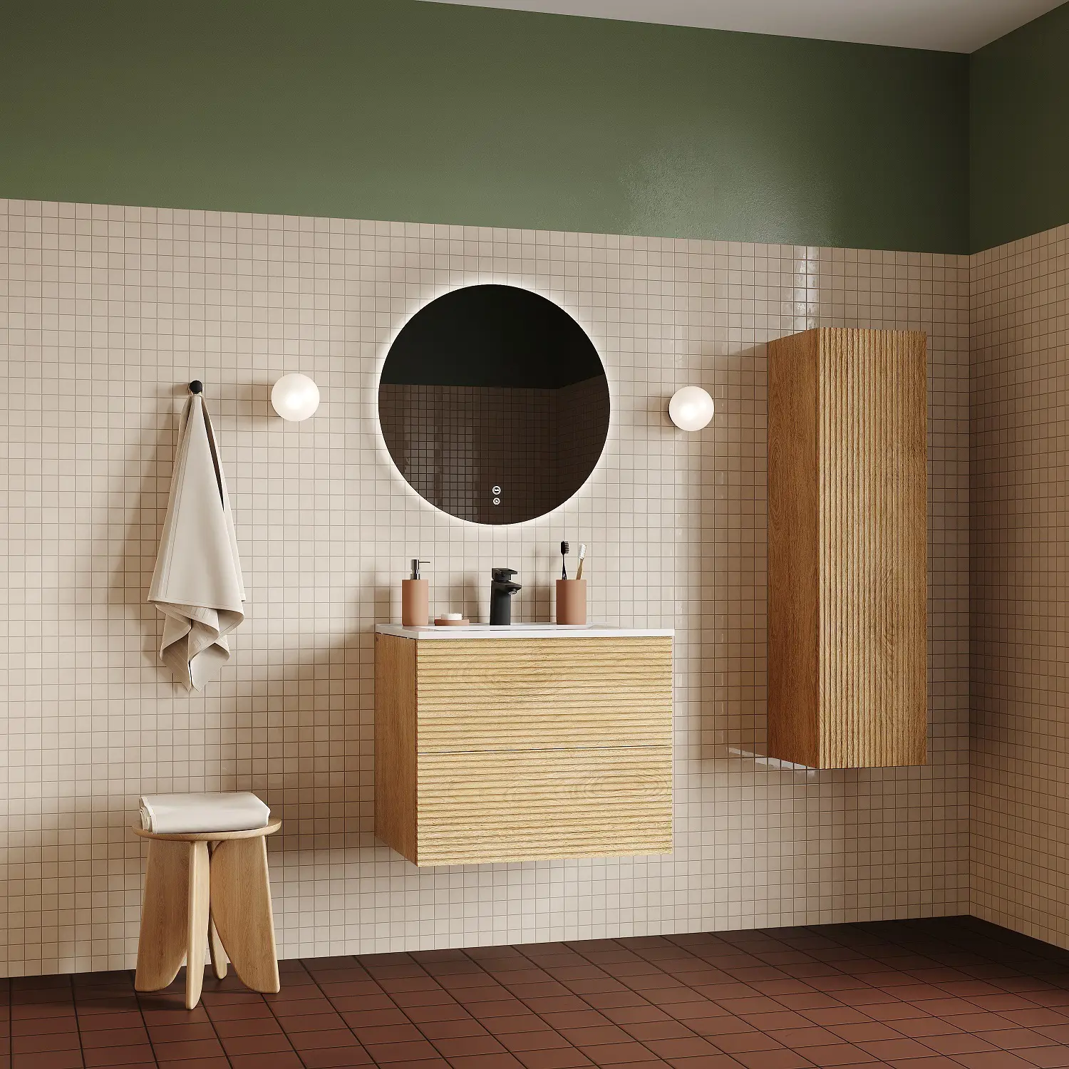 Изображение товара Зеркало для ванной Iddis Bild BIL60T0i98 с подсветкой 60x60см