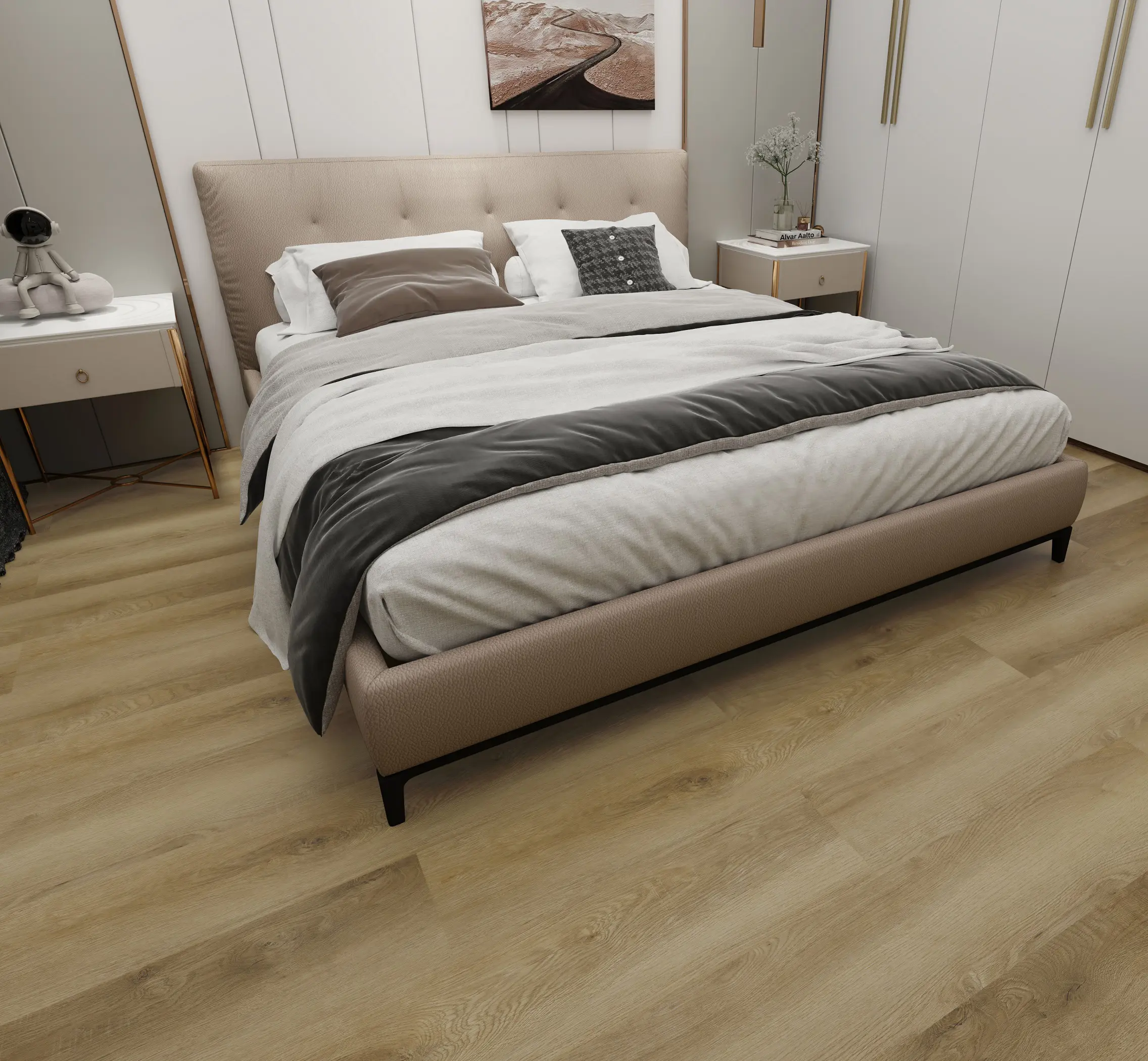 Изображение товара SPC плитка Vifloor Ideal Дуб Дворский влагостойкая замковая 2.25 м²