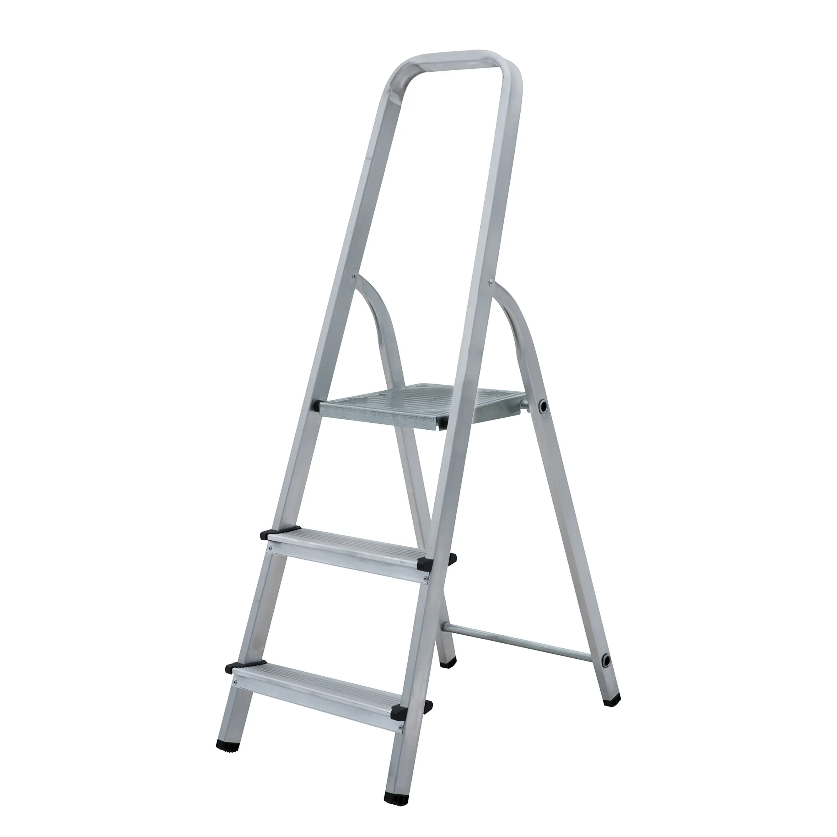 Изображение товара Стремянка алюминиевая Новая Высота NV 1110 3 ступени, максимальная нагрузка 150 кг