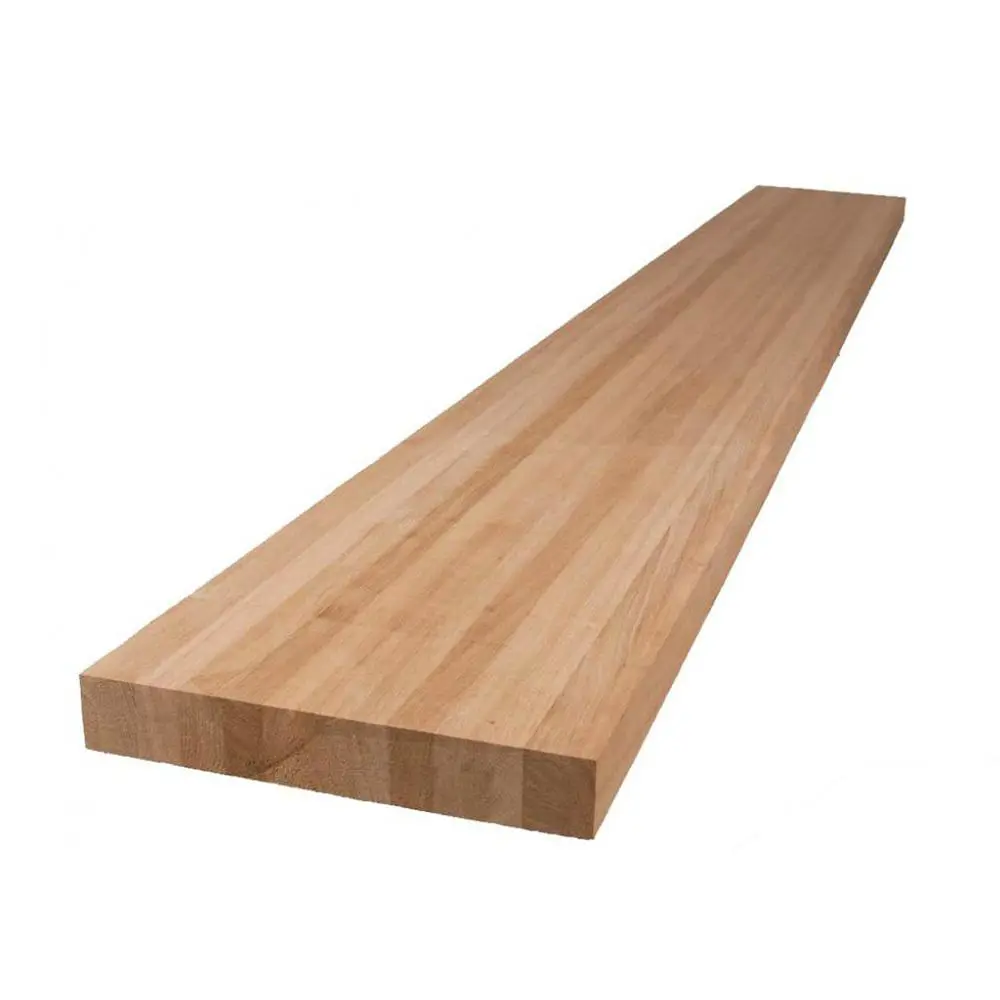 Изображение товара Подоконник из дерева ясень 1300x200x40мм цельноламельный натуральный