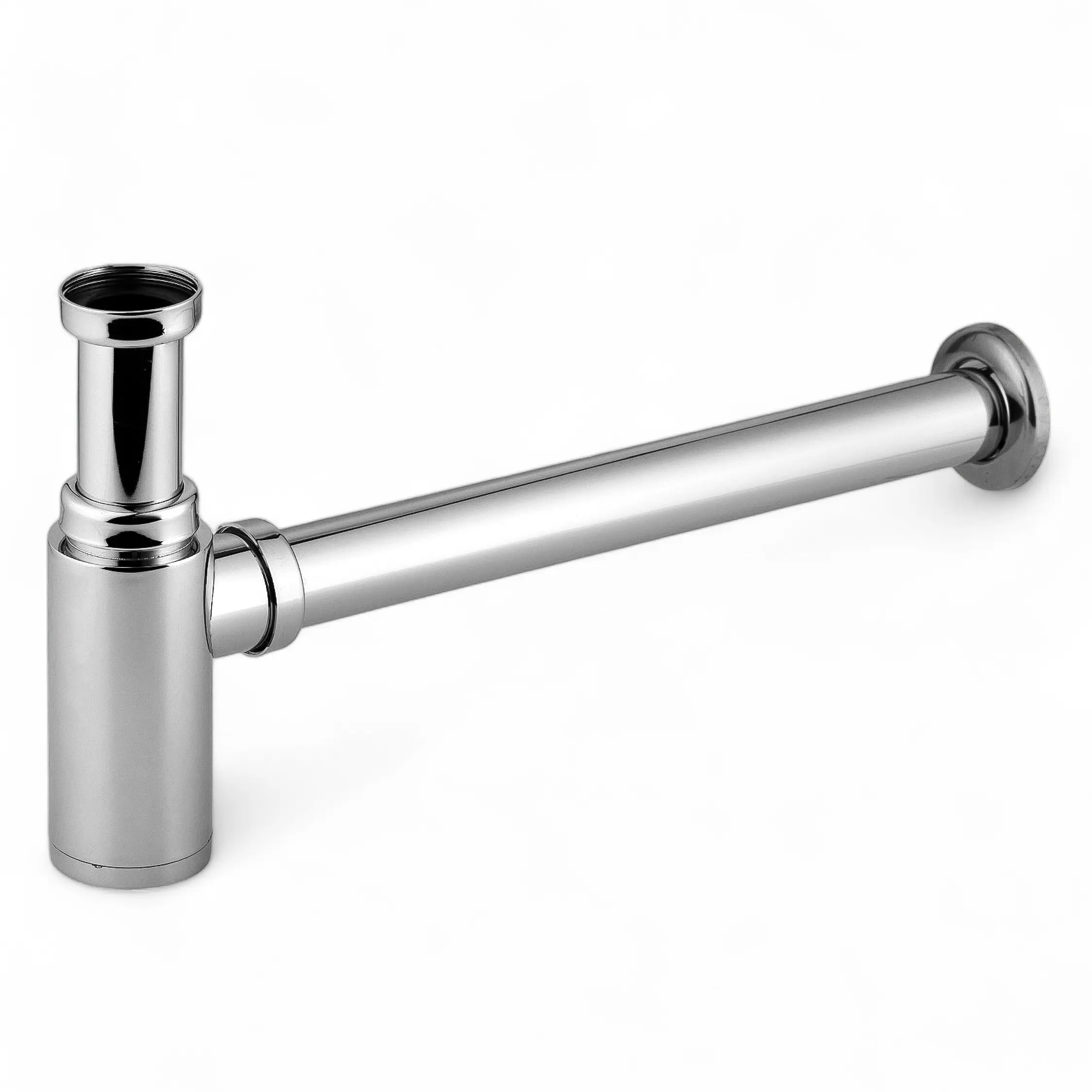 Изображение товара Сифон для раковины Do.korona D40 мм цвет хром DK-809