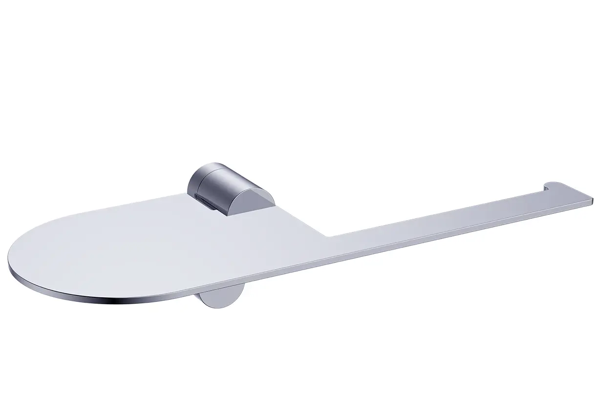 Изображение товара Бумагодержатель с полочкой для телефона RAGLO ХРОМ R300.03