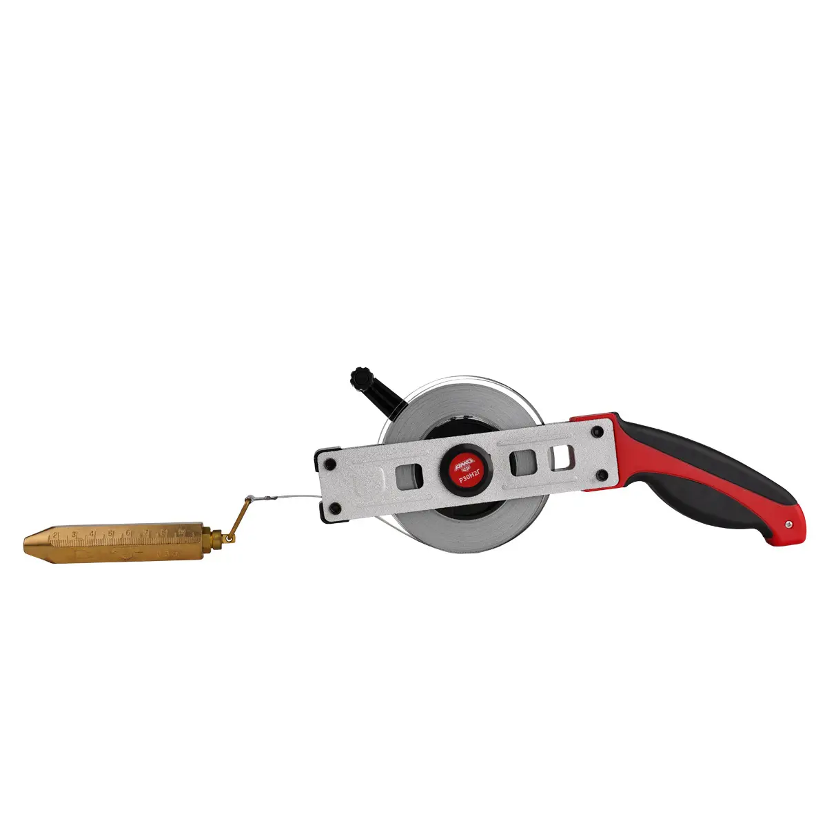 Изображение товара Профессиональная измерительная рулетка AMO Р30Н2Г 30 м из нержавеющей стали с грузом