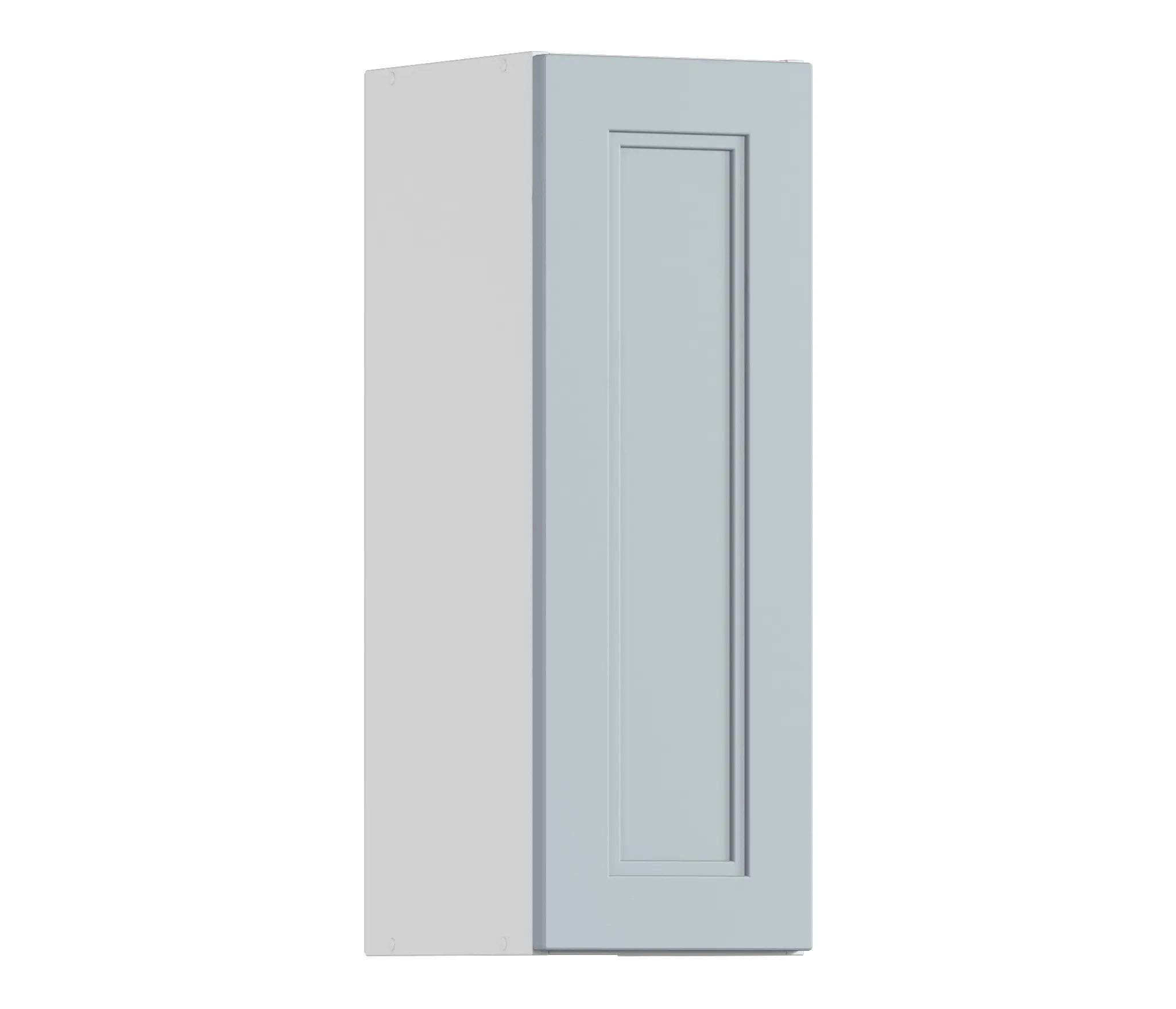 Изображение товара Навесной шкаф Регина Столплит узкий 25x72x29 см МДФ цвет серый