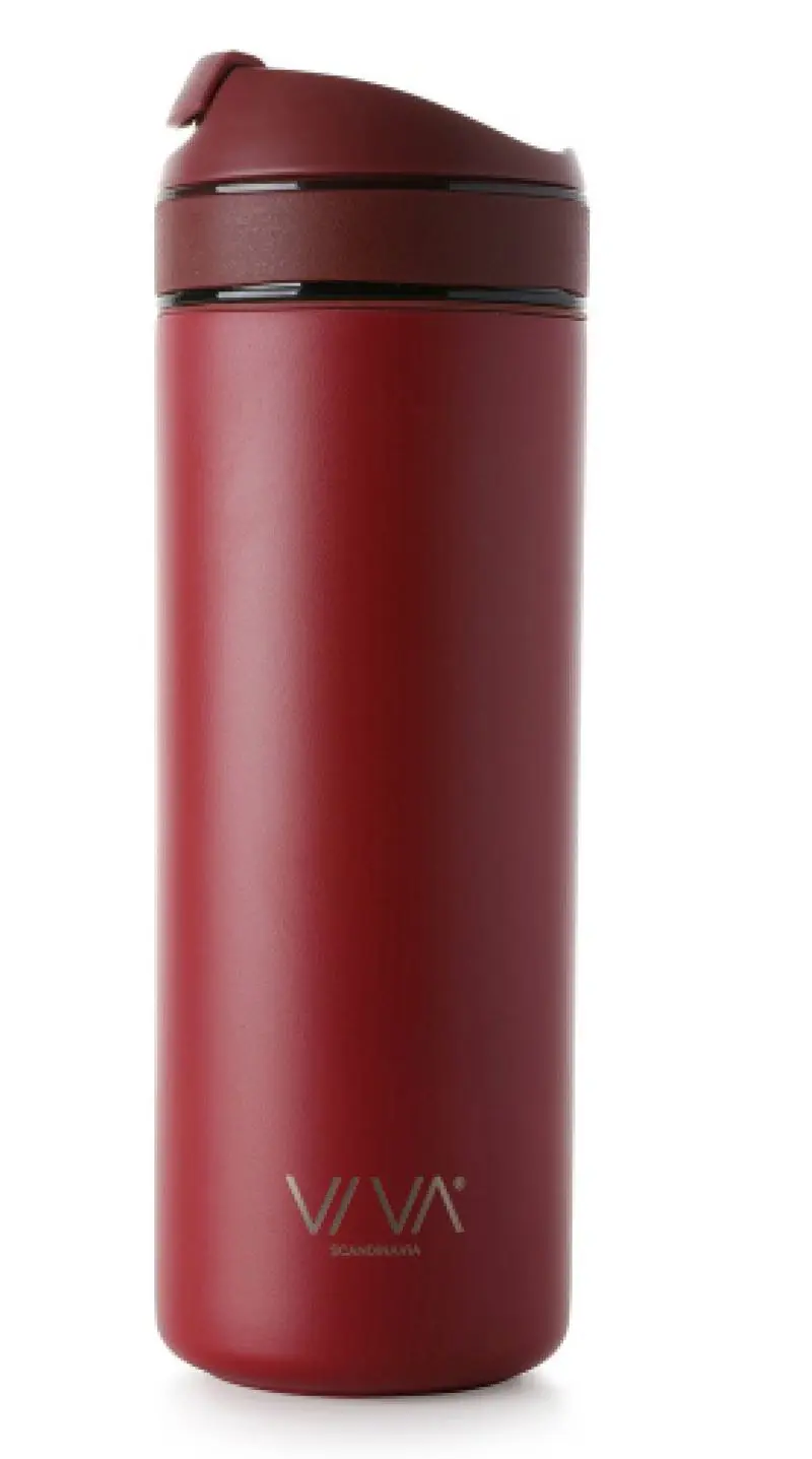 Изображение товара Термокружка 460 мл Viva scandinavia Recharge колба из нержавеющей стали цвет красный