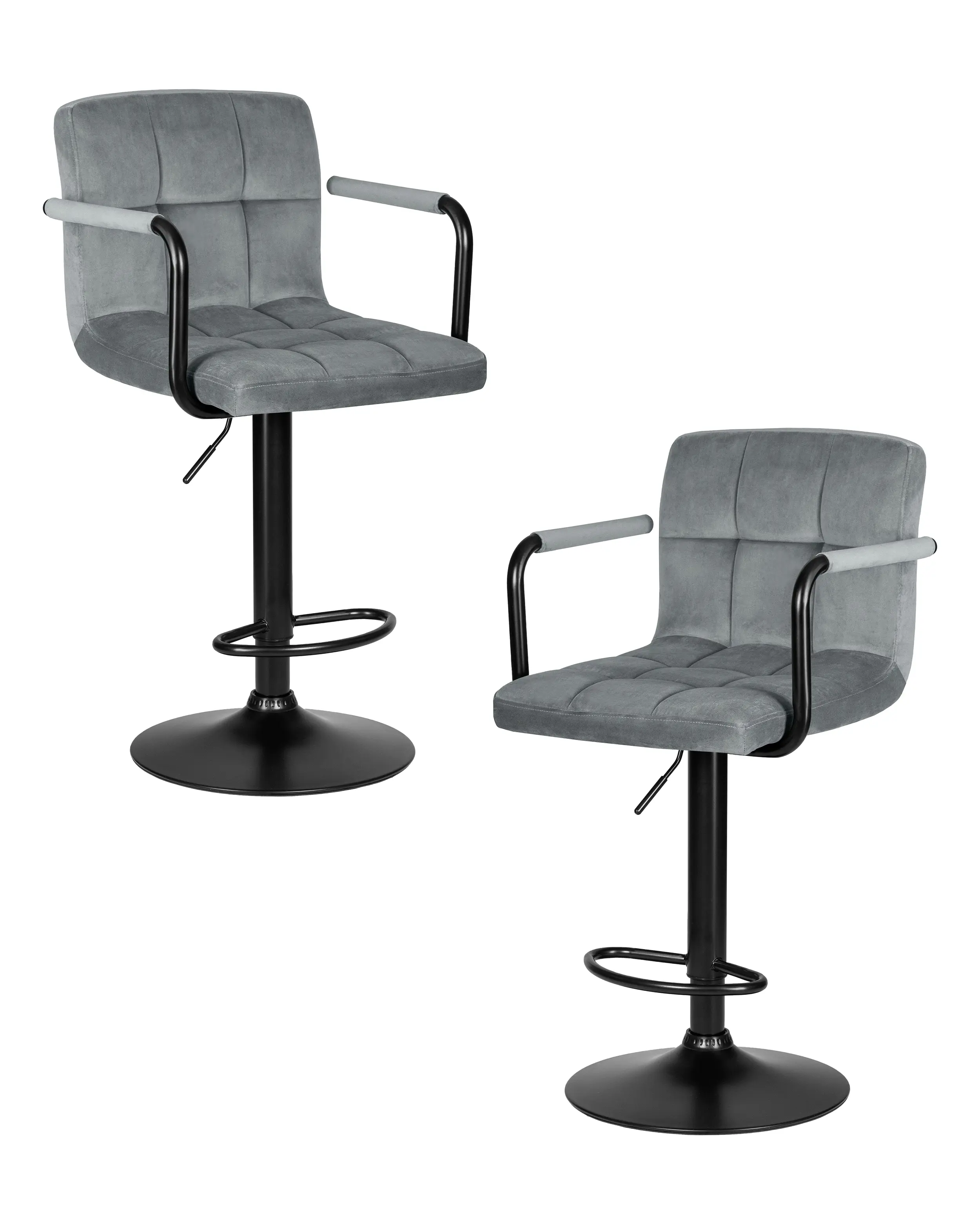 Изображение товара Комплект барных стульев 2 шт Dobrin Kruger arm black