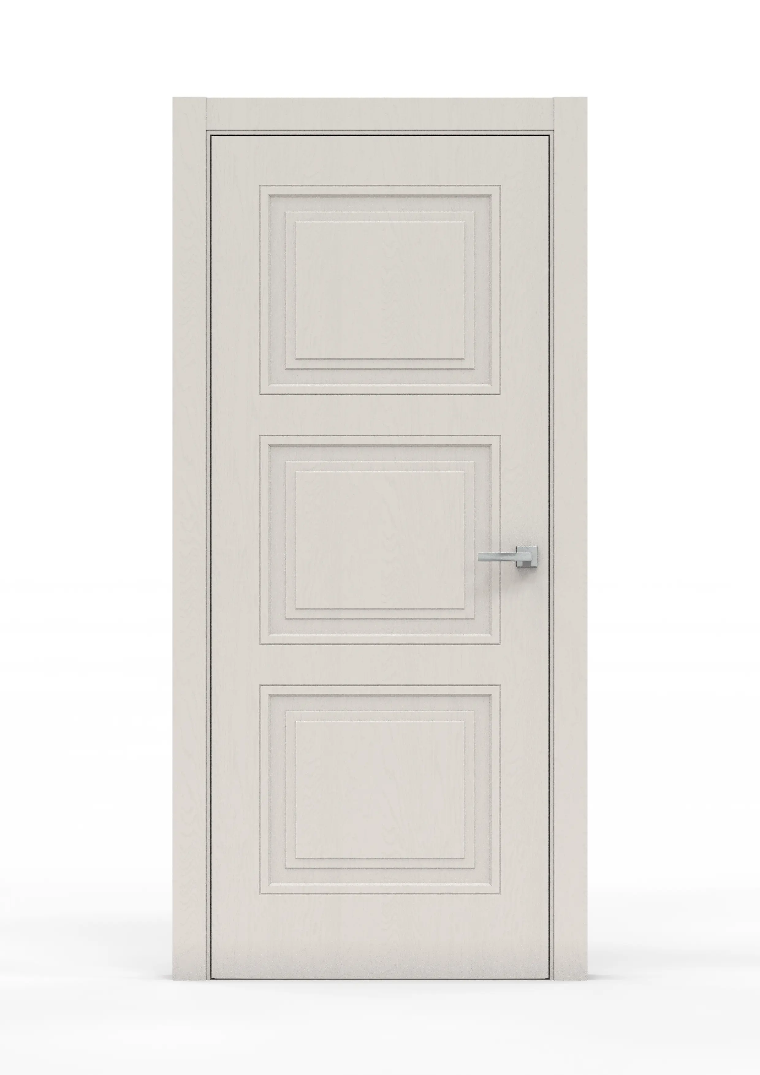 Изображение товара Межкомнатная глухая дверь Бизнес Парк Piramida 2 90х200 см щербет экошпон