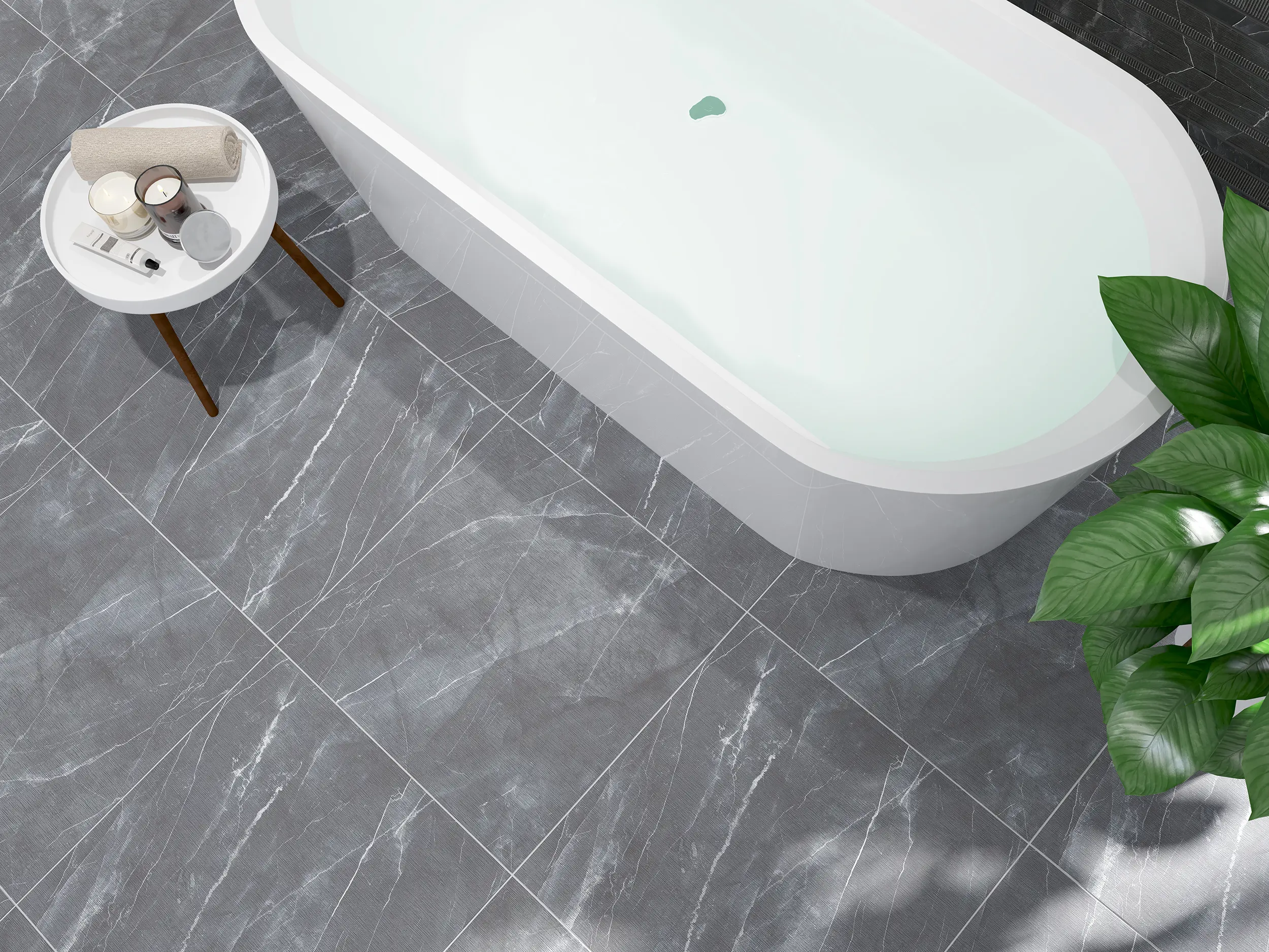 Изображение товара Керамогранит Azori Hygge Grey 600x600 серый 1.44м2, цена за упаковку