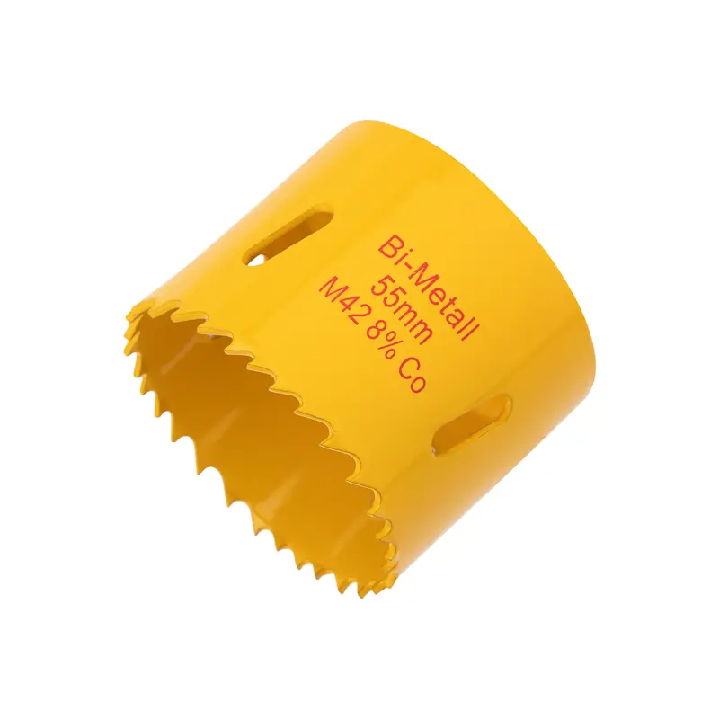 Изображение товара Коронка биметаллическая 55 мм Kranz KR-92-0229 для стали дерева пластика