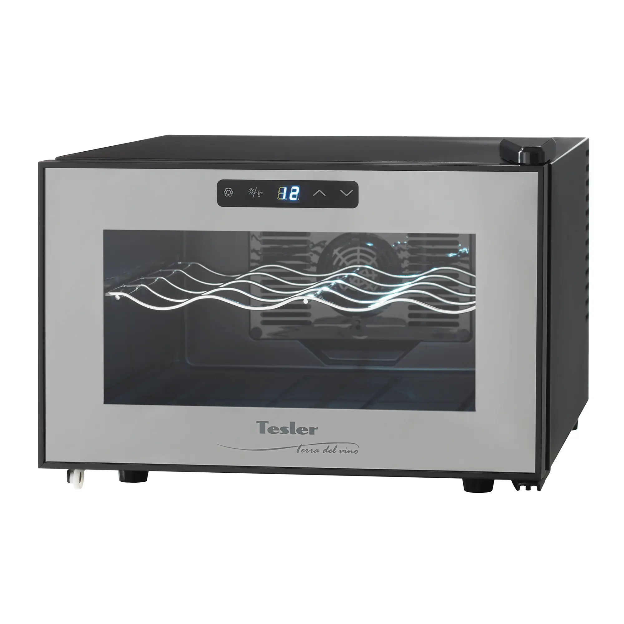 Изображение товара Винный шкаф Tesler 41x27x49.5 см цвет темно-серый WCH-082