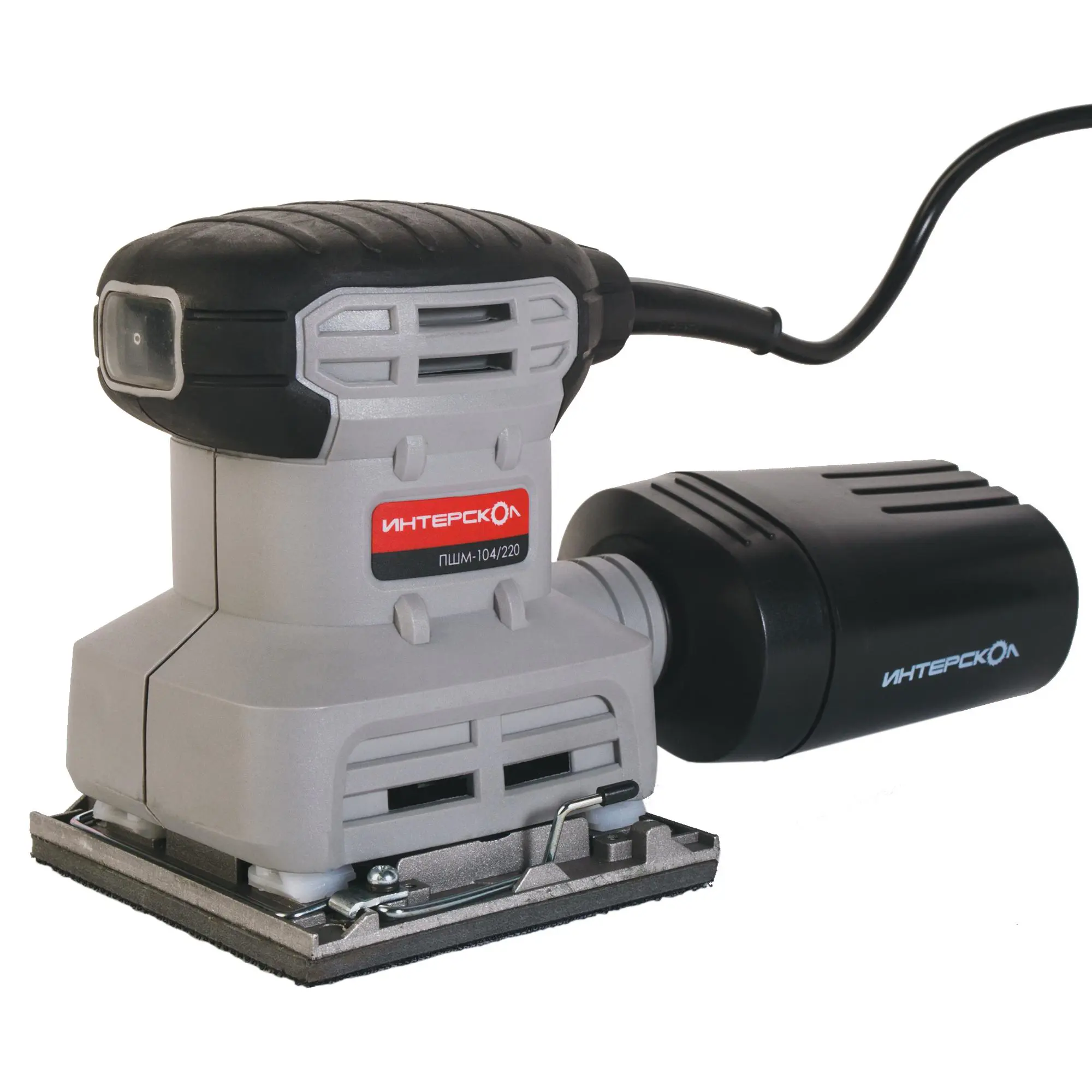 Изображение товара Вибрационная шлифмашина Интерскол ПШМ-104/220 с системой пылеудаления