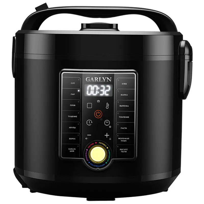 Изображение товара Мультиварка Garlyn Mr-solo 11 496184 5 л 14 программ цвет черный