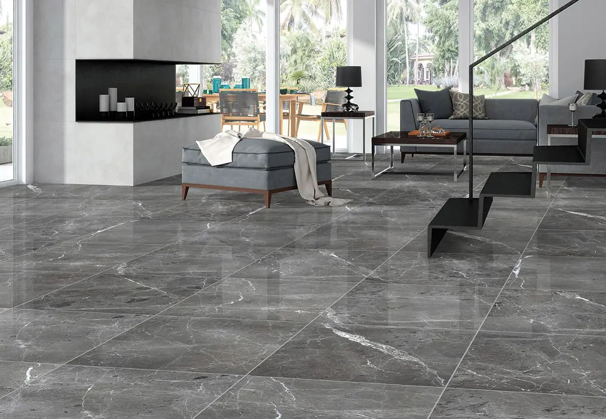 Изображение товара Керамогранит Primavera PR108 60x60 см серый глазурованный полированный