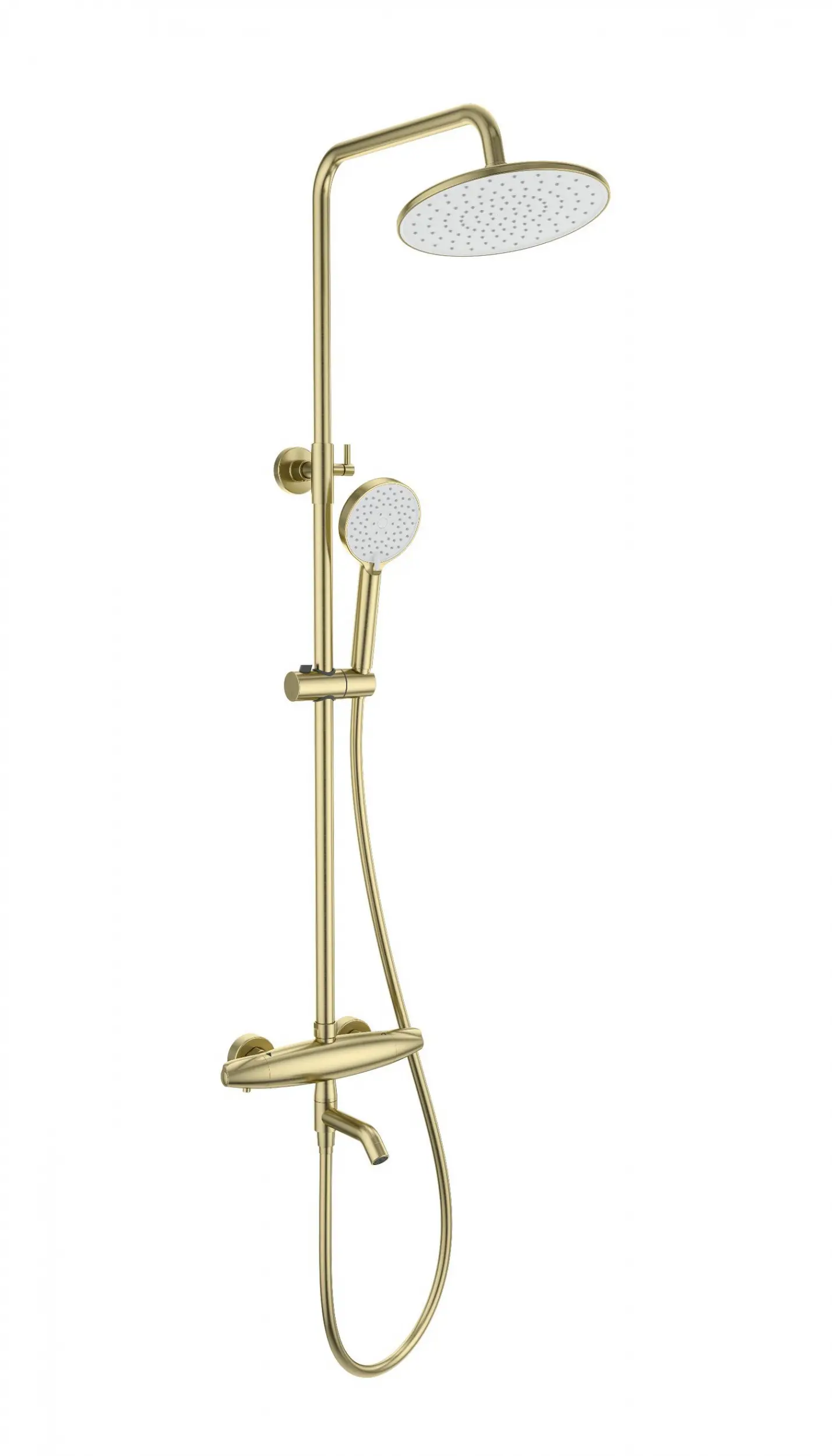 Изображение товара Душевая система Wonzon & woghand WW-B3031-A3-BG 1 режимная цвет брашированное золото