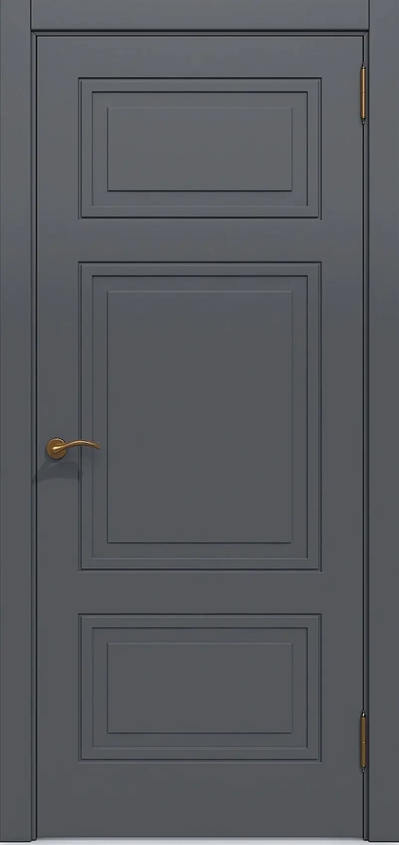 Изображение товара Дверь межкомнатная Loyard Париж 5 глухая 200x70 см софт графит