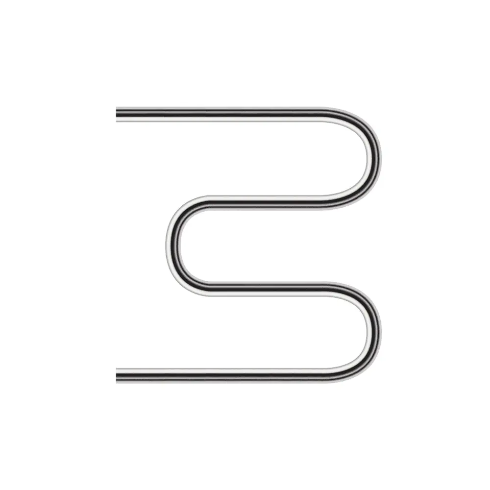 Изображение товара Полотенцесушитель водяной m-образный Primoclima Astra м 50x50 см боковая универсальная подводка нержавеющая сталь цвет полированная нержавеющая сталь