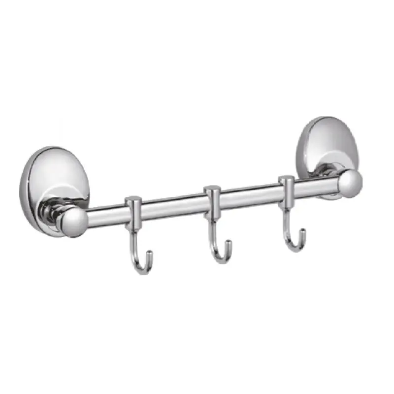 Изображение товара Крючок для ванной Haiba HB1615-3 цвет хром 3шт